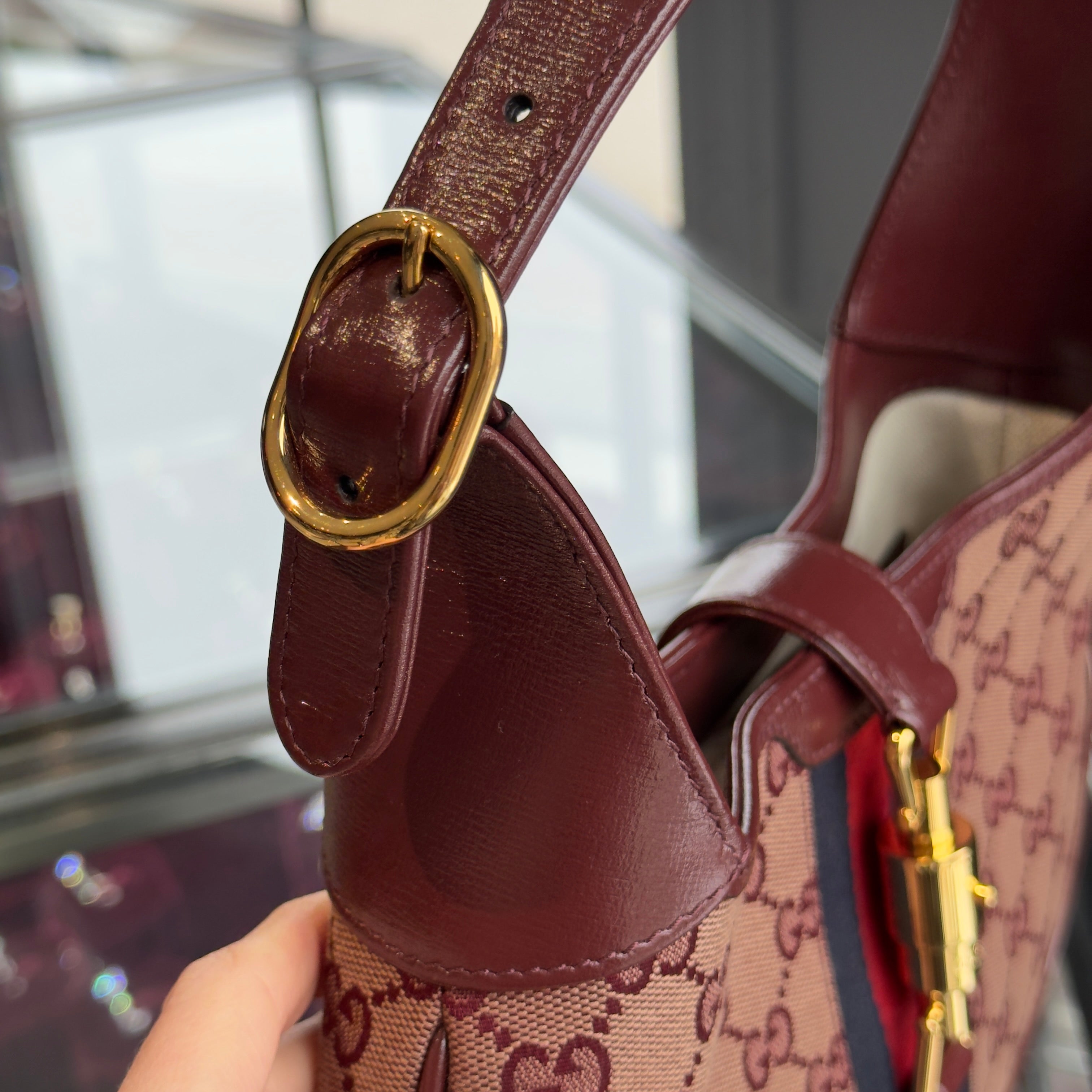 Gucci Jackie 1961 Burgundy - Queen May