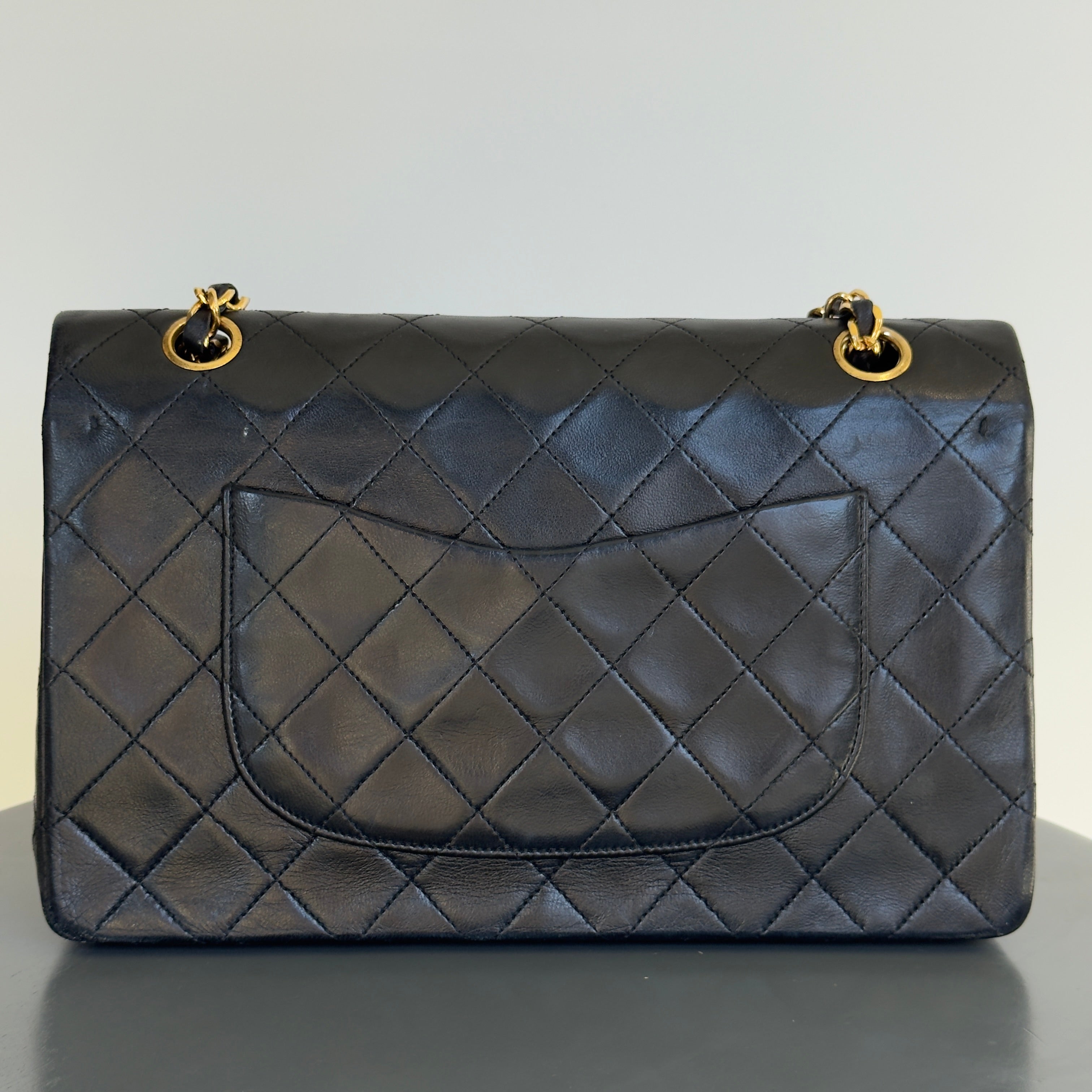 Vintage Chanel Quilted Lambskin Medium Double Flap Bag - Queen May