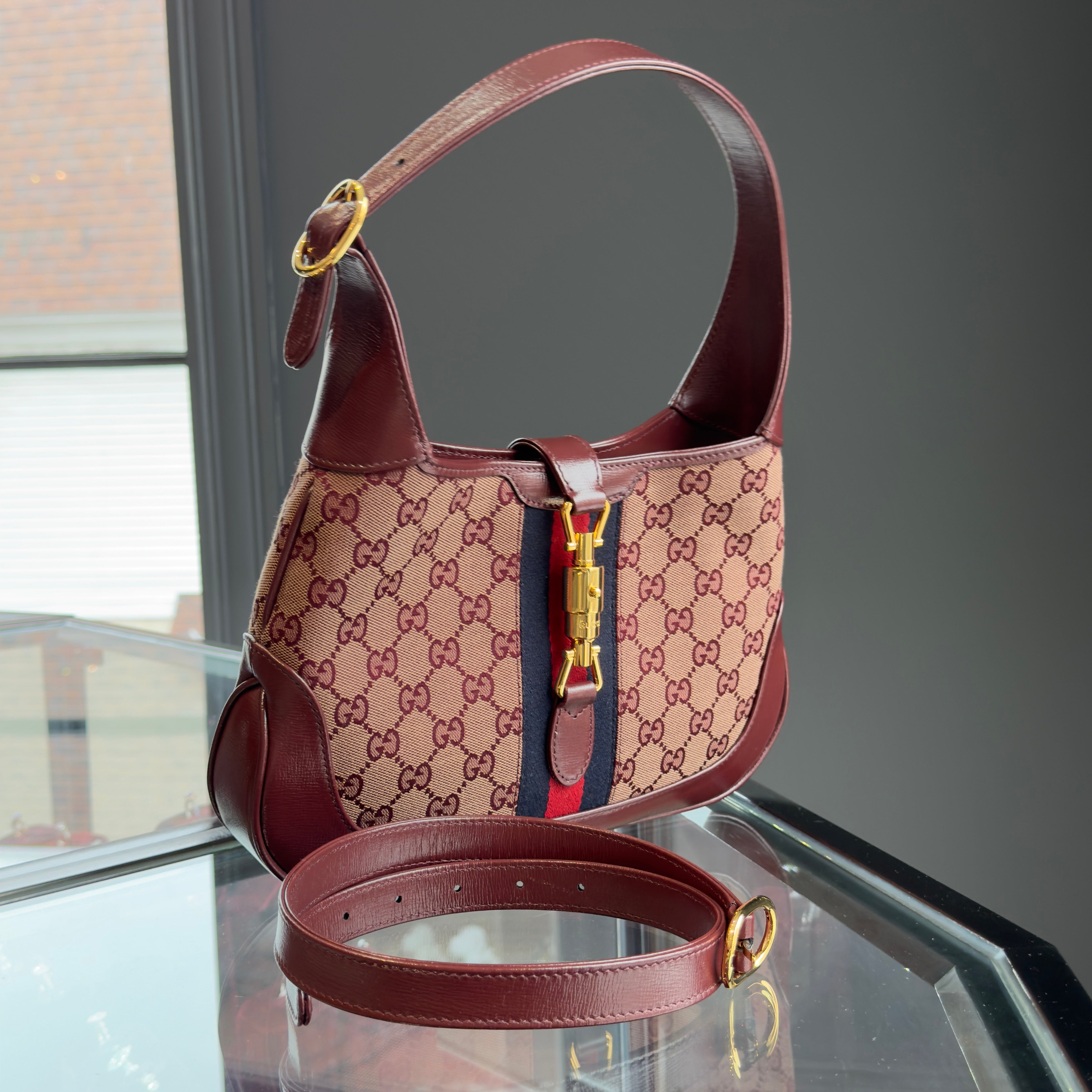 Gucci Jackie 1961 Burgundy - Queen May