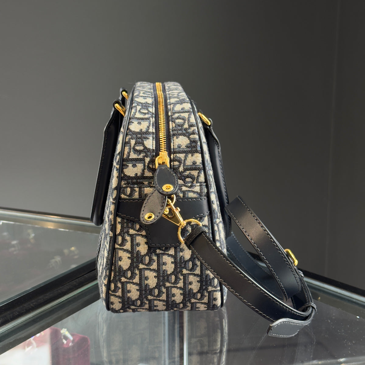Dior D-Vibe Bowling Bag Oblique Large - Queen May