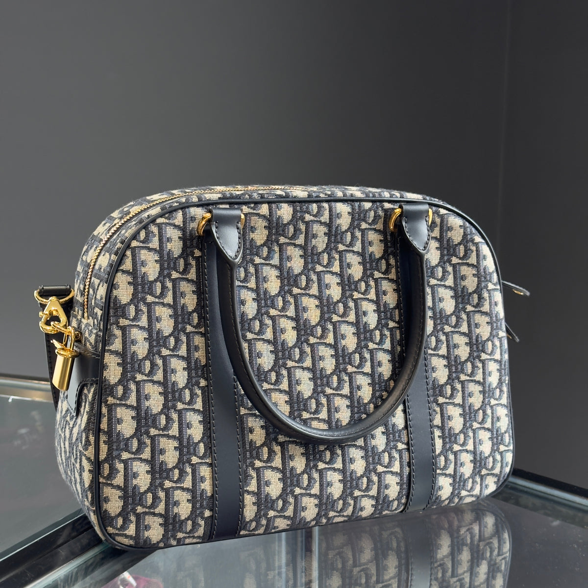 Dior D-Vibe Bowling Bag Oblique Large - Queen May