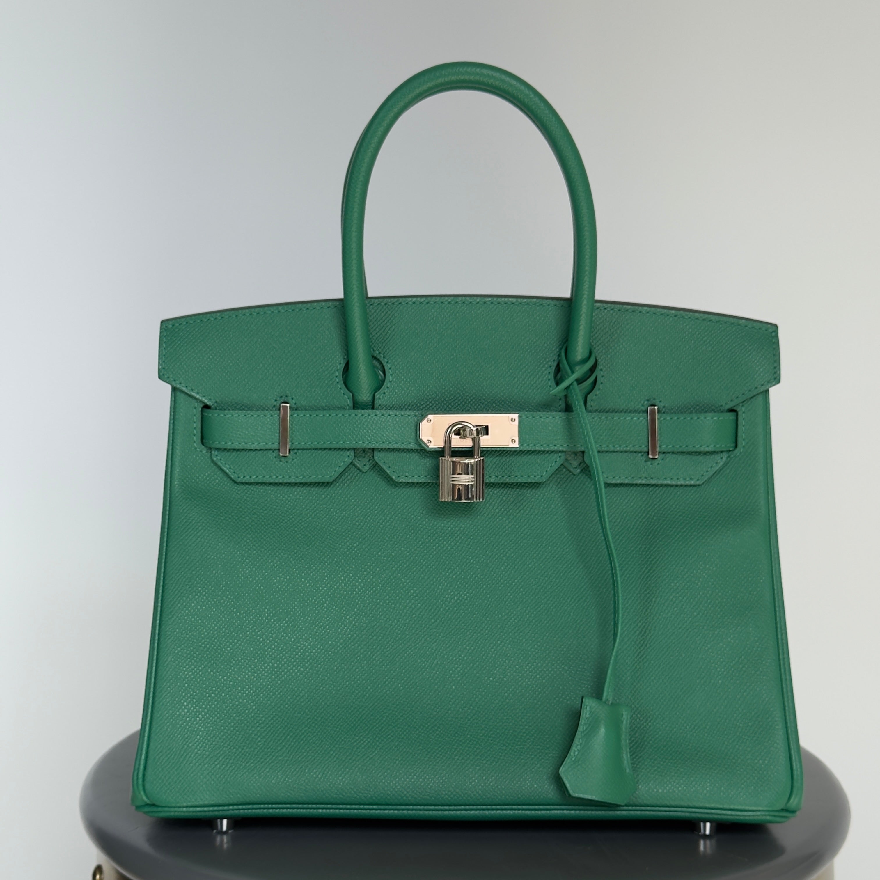 Hermes Epson Birkin 30 Vert Vertigo - Queen May