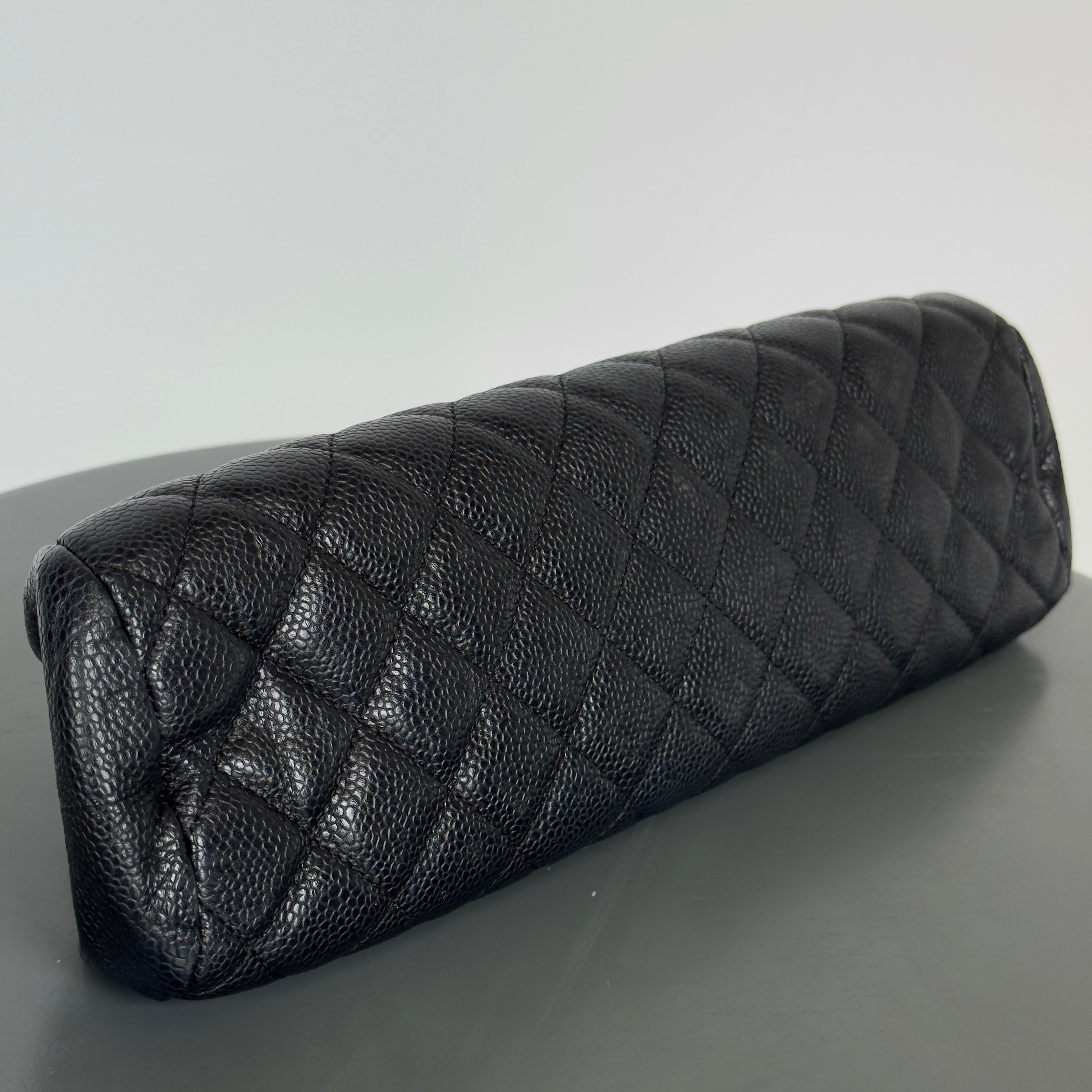 Chanel Quilted Timeless Caviar Clutch - Queen May