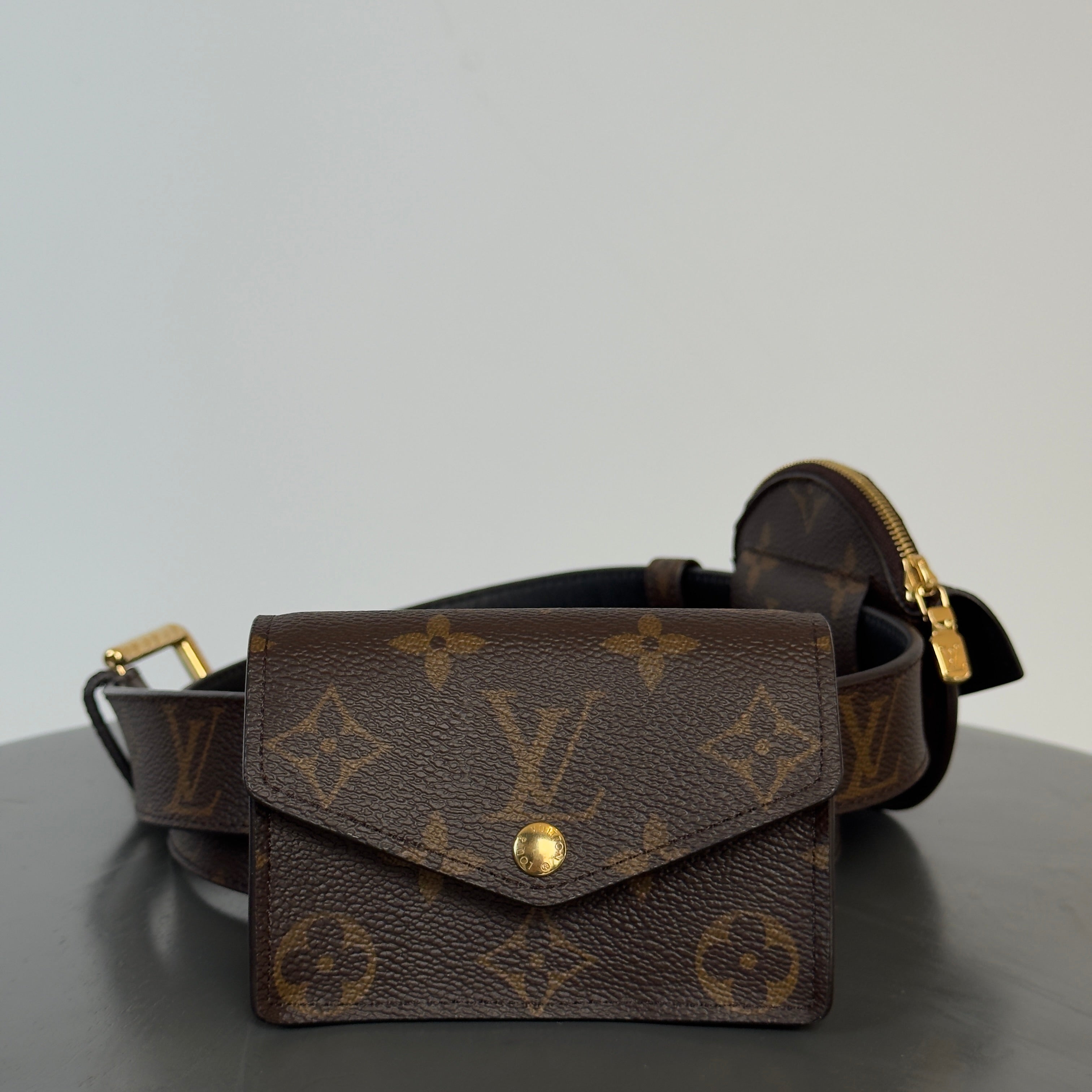 Louis Vuitton Daily Multi Pocket 30mm Belt Size 90cm - Queen May