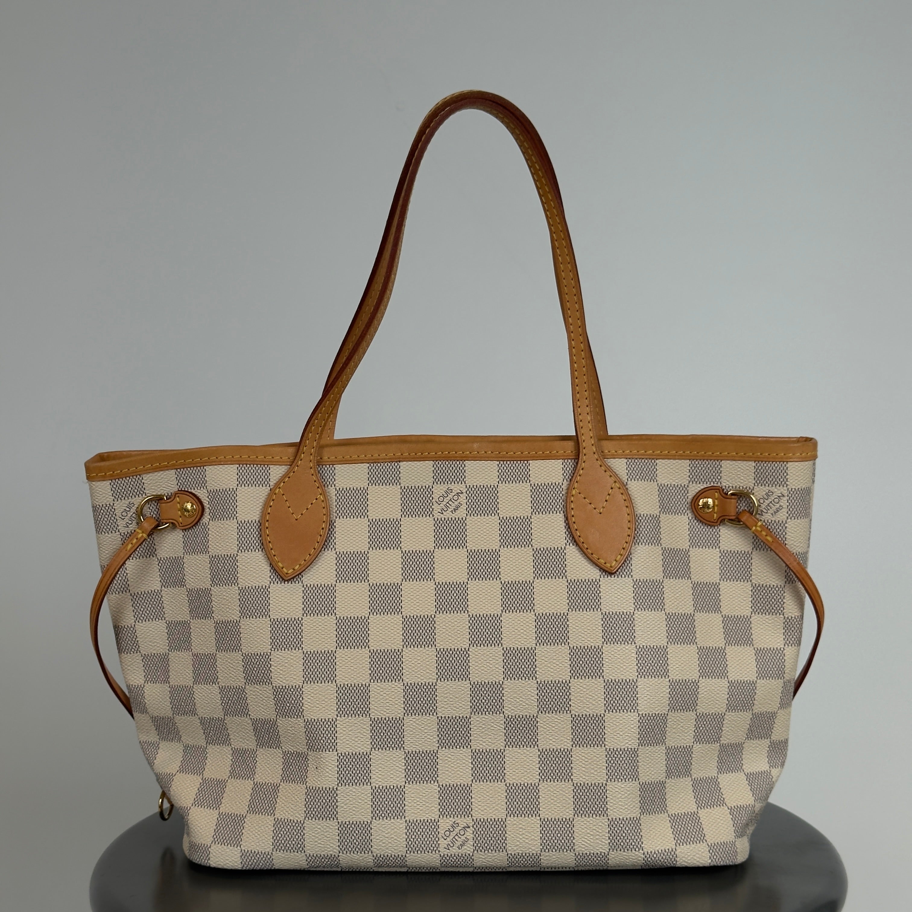 Louis Vuitton Damier Azur Neverfull PM with Pouch - Queen May