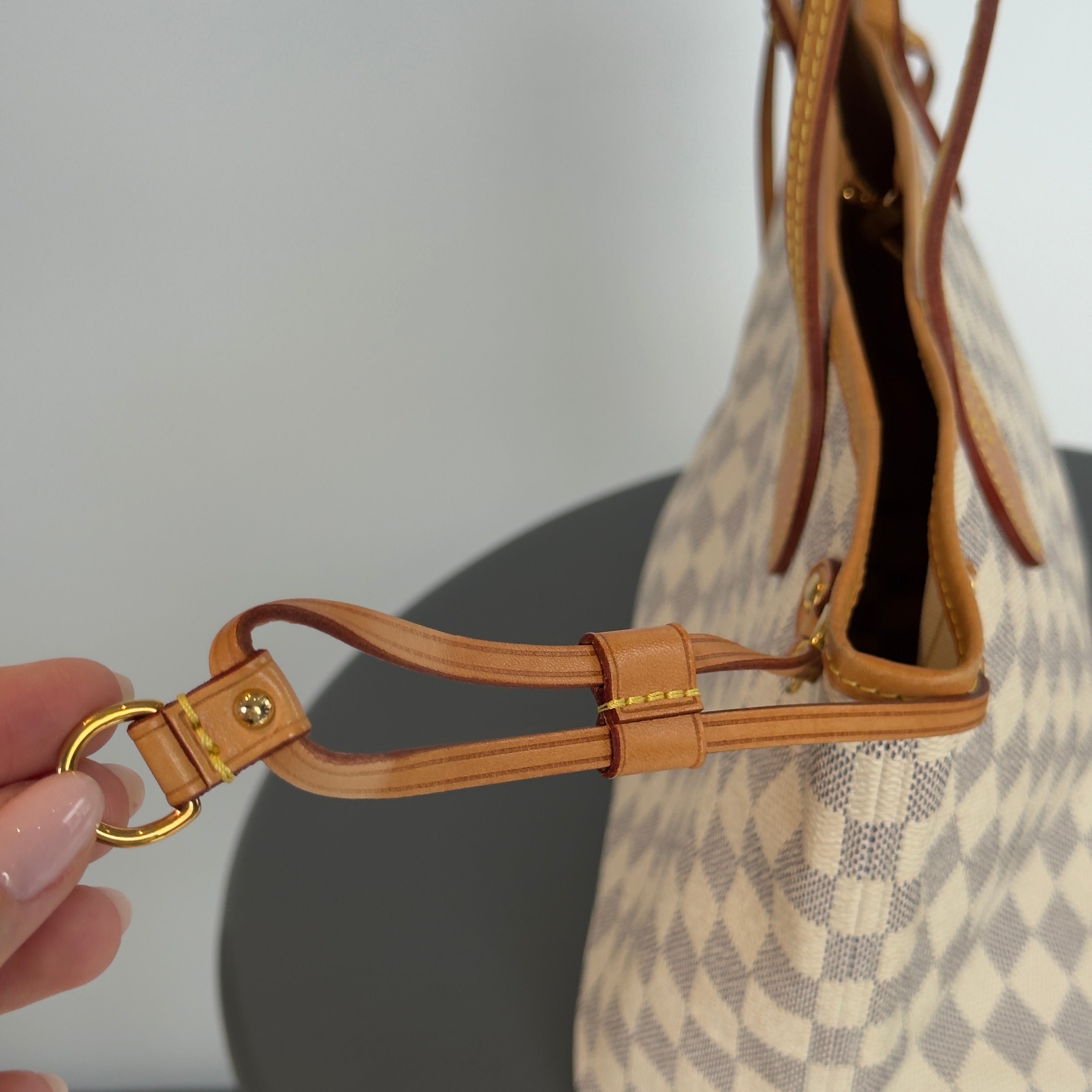Louis Vuitton Damier Azur Neverfull PM with Pouch - Queen May