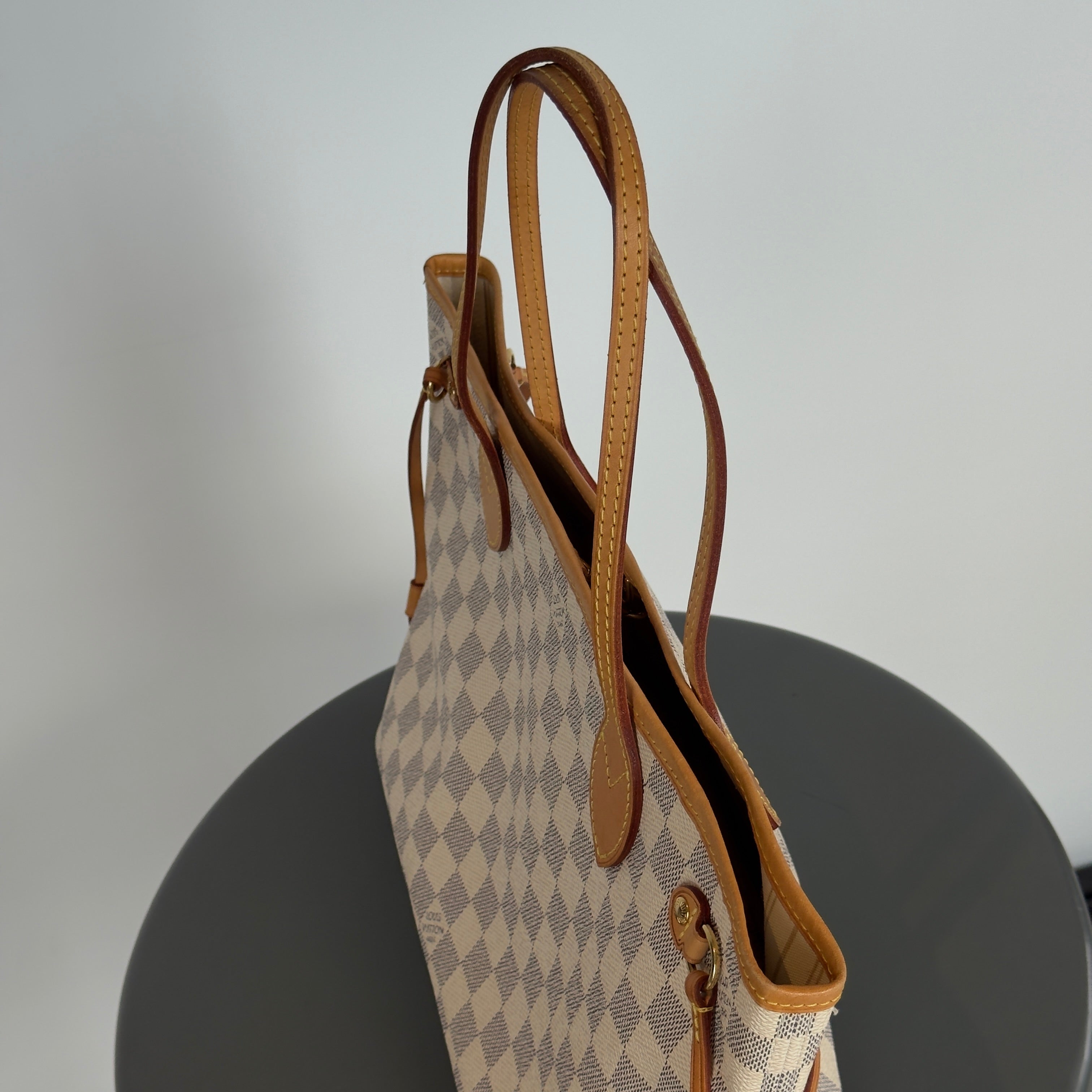 Louis Vuitton Damier Azur Neverfull PM with Pouch - Queen May