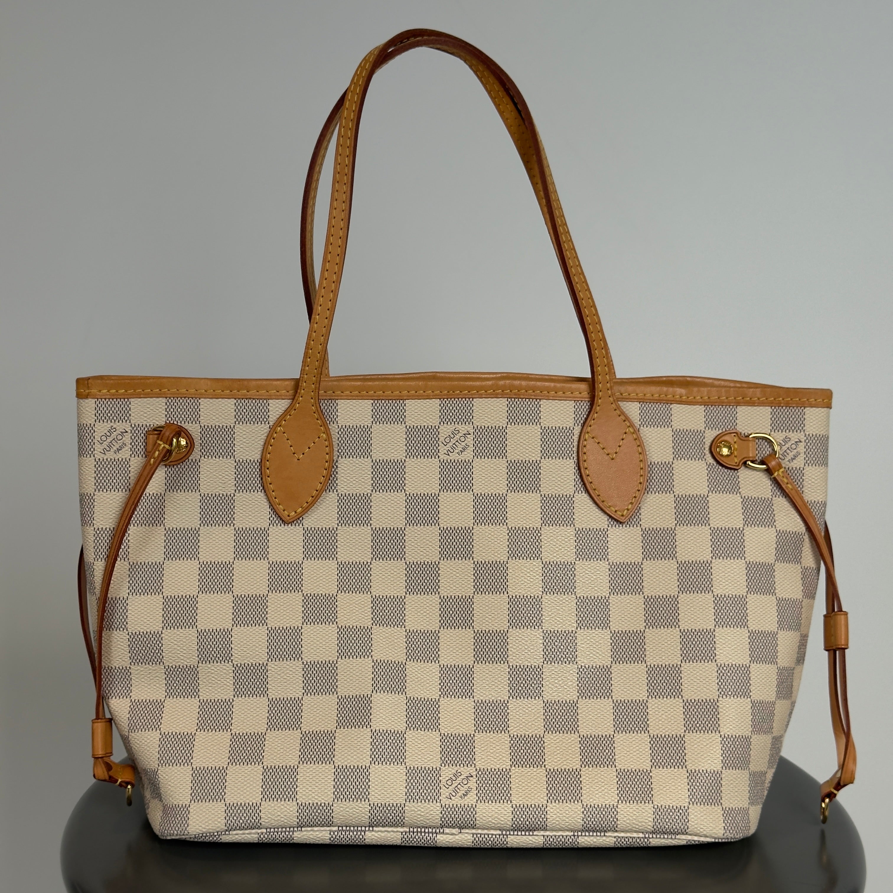 Louis Vuitton Damier Azur Neverfull PM with Pouch - Queen May