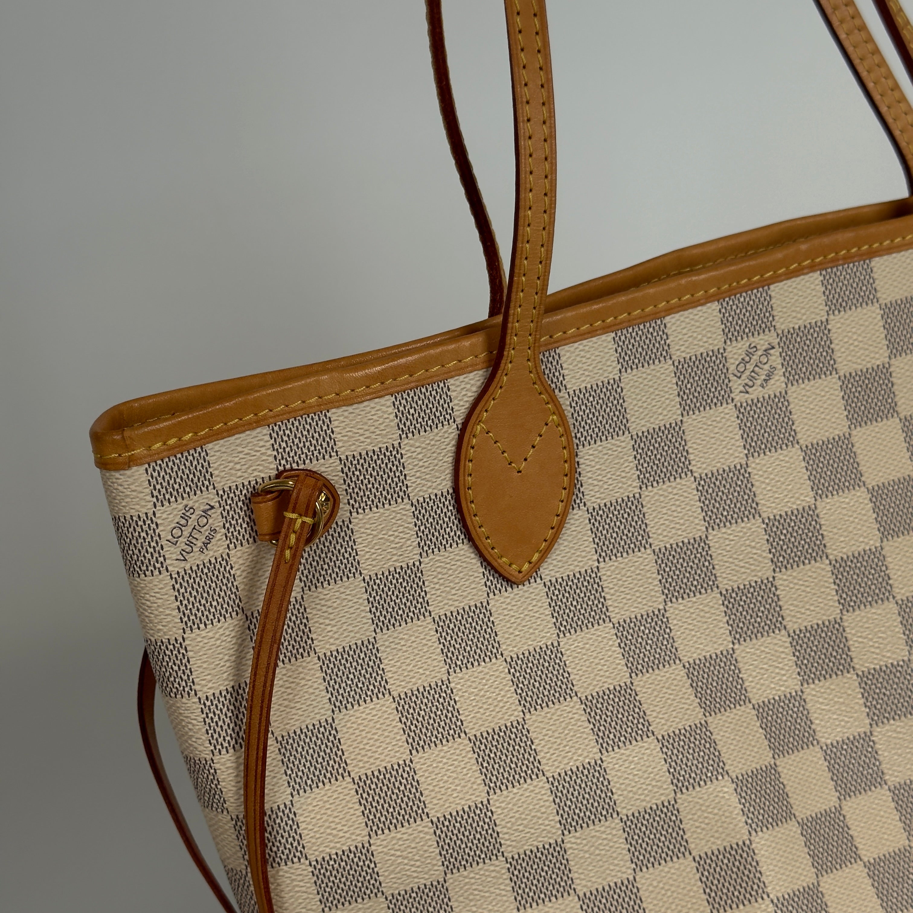Louis Vuitton Damier Azur Neverfull PM with Pouch - Queen May