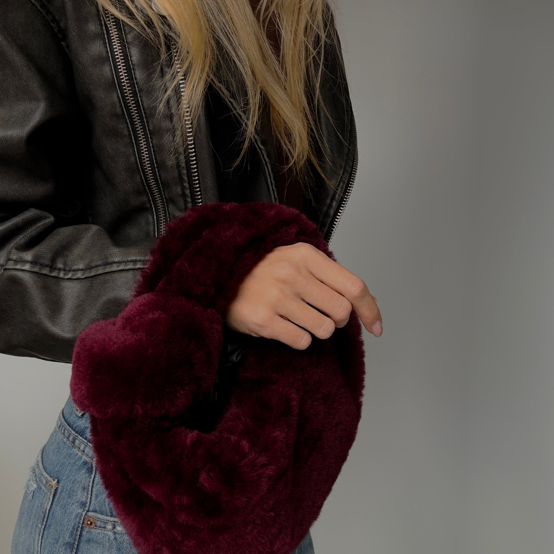 Bottega Veneta Mini Jodie Shearling - Queen May