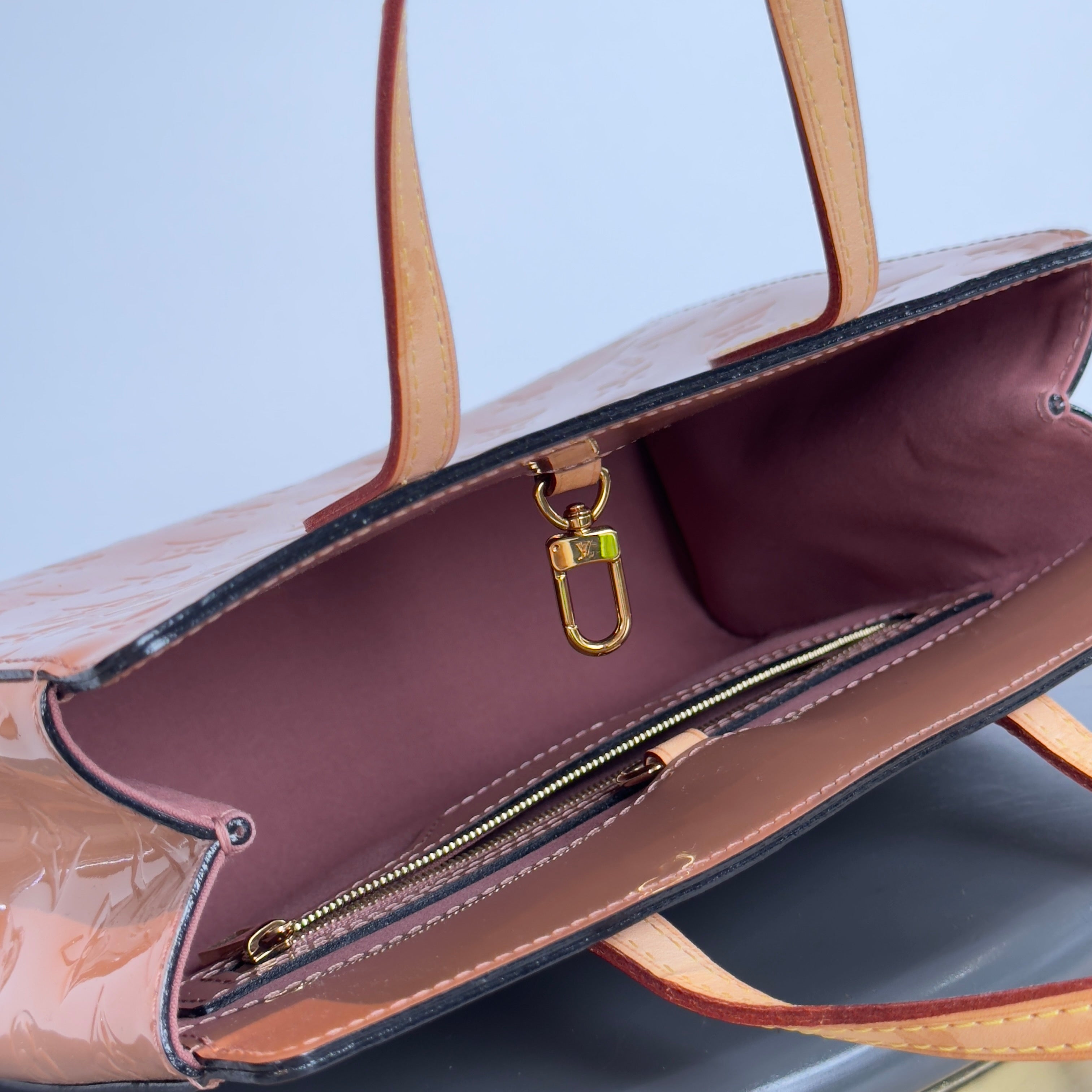 Louis Vuitton Catalina Monogram Vernis Handbag - Queen May