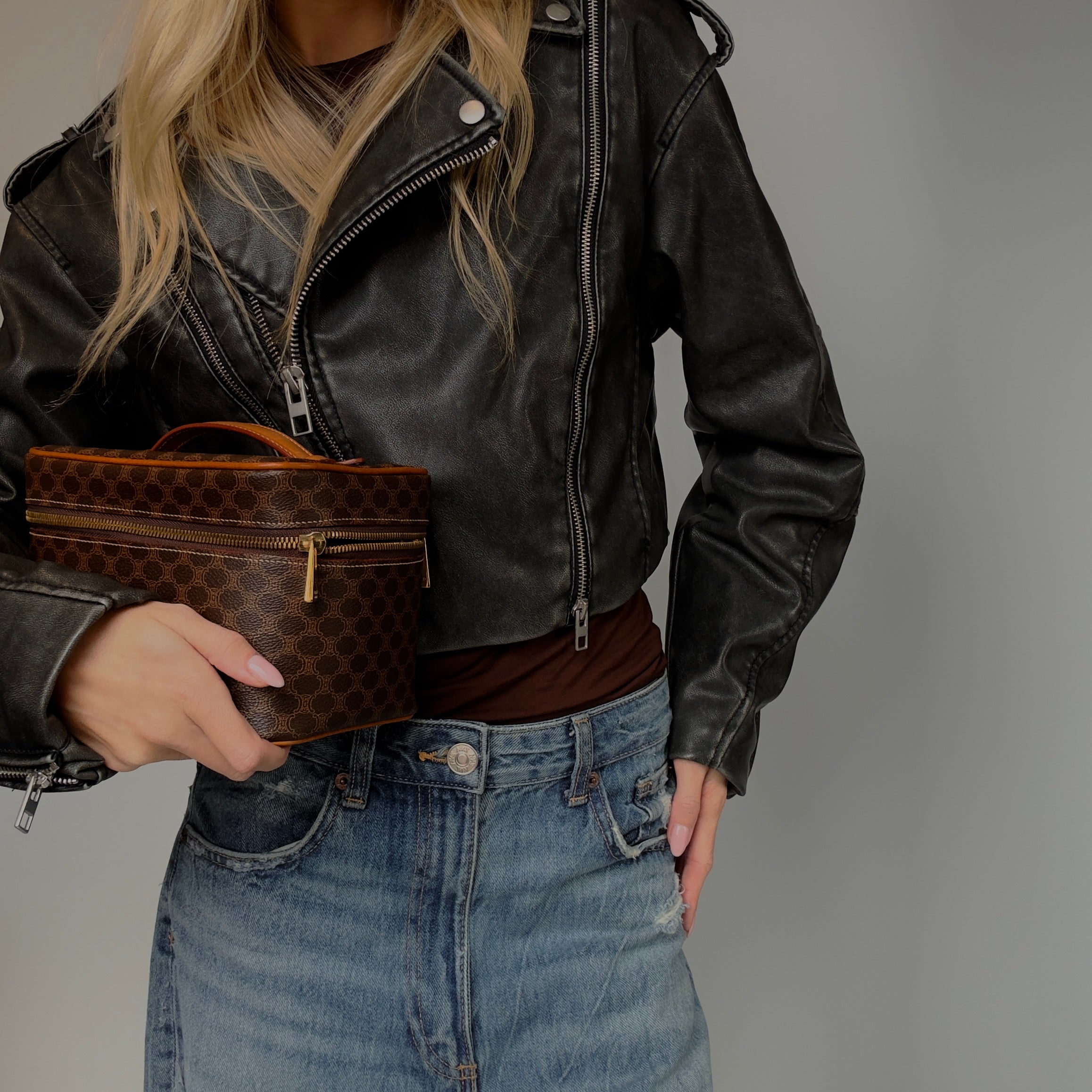 Celine Macadam Canvas Vanity Case - Queen May