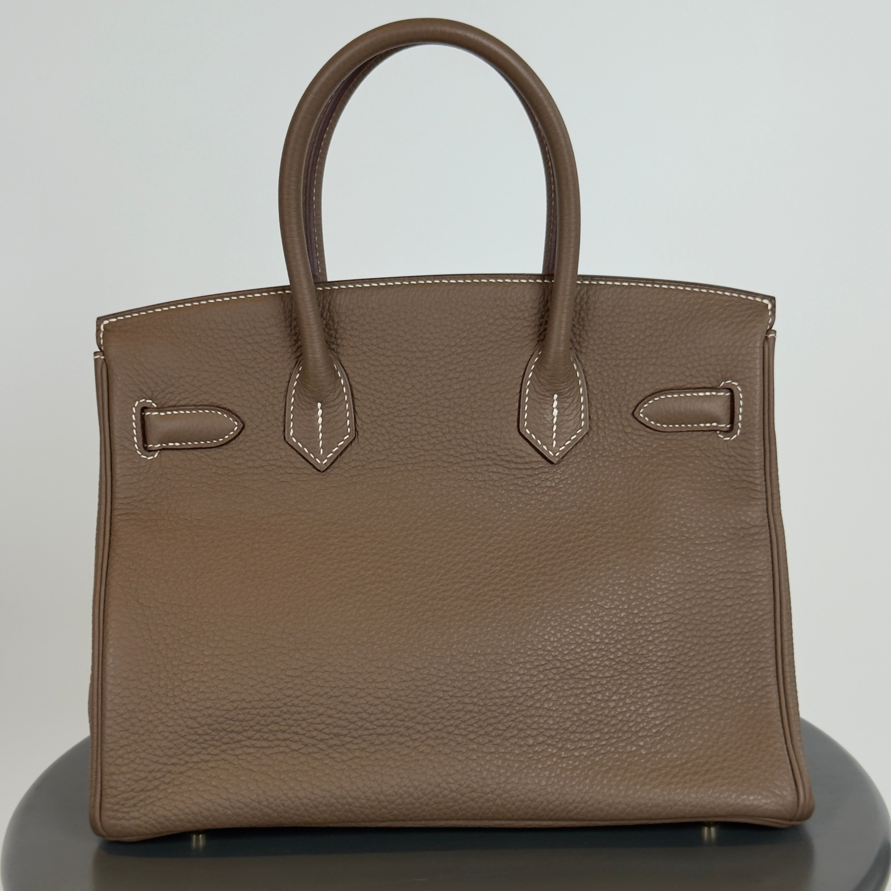 Hermes Birkin 30 Etoupe Togo Gold Gold Hardware 2013 - Queen May