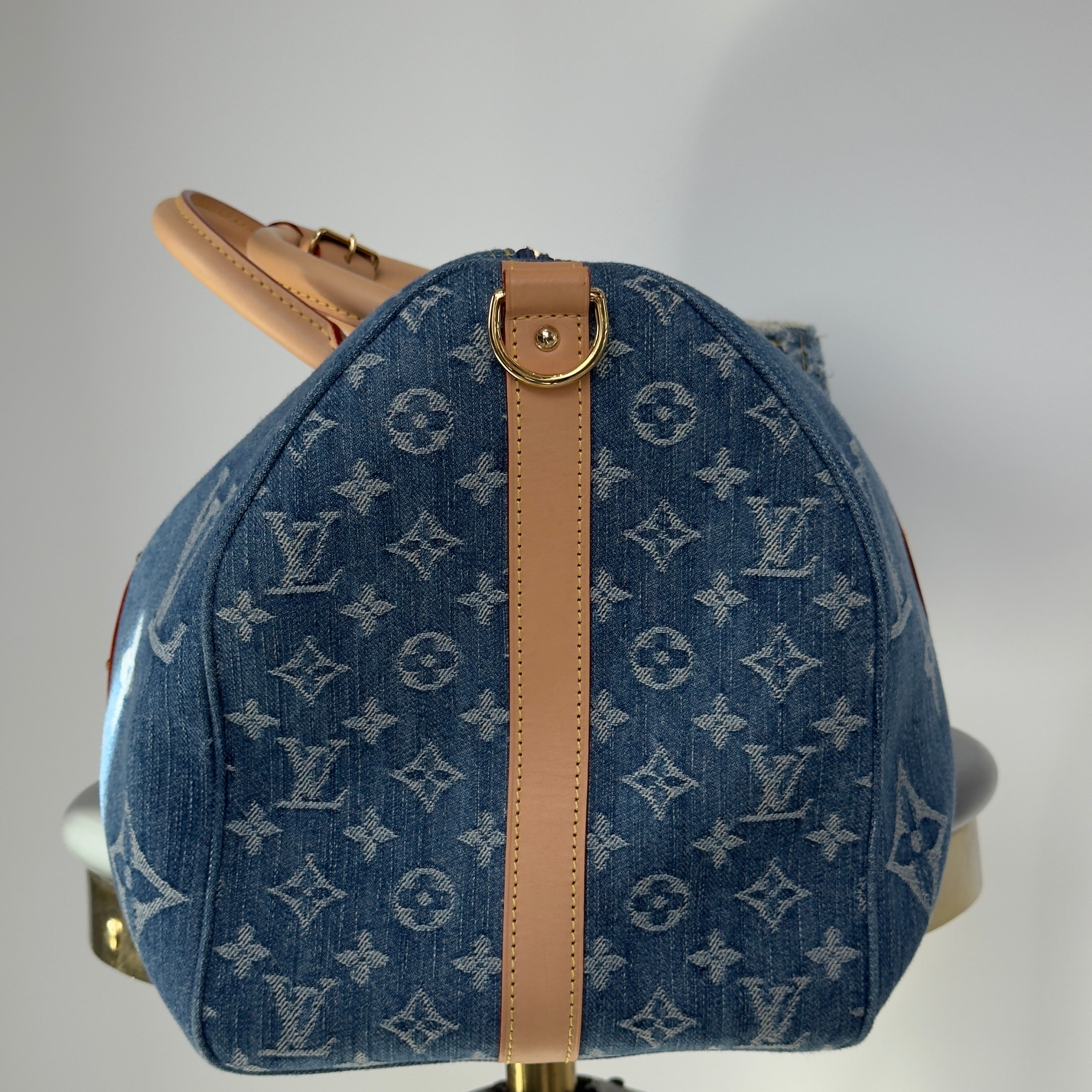 Louis Vuitton Keepall Bandouliere 45 Denim - Queen May