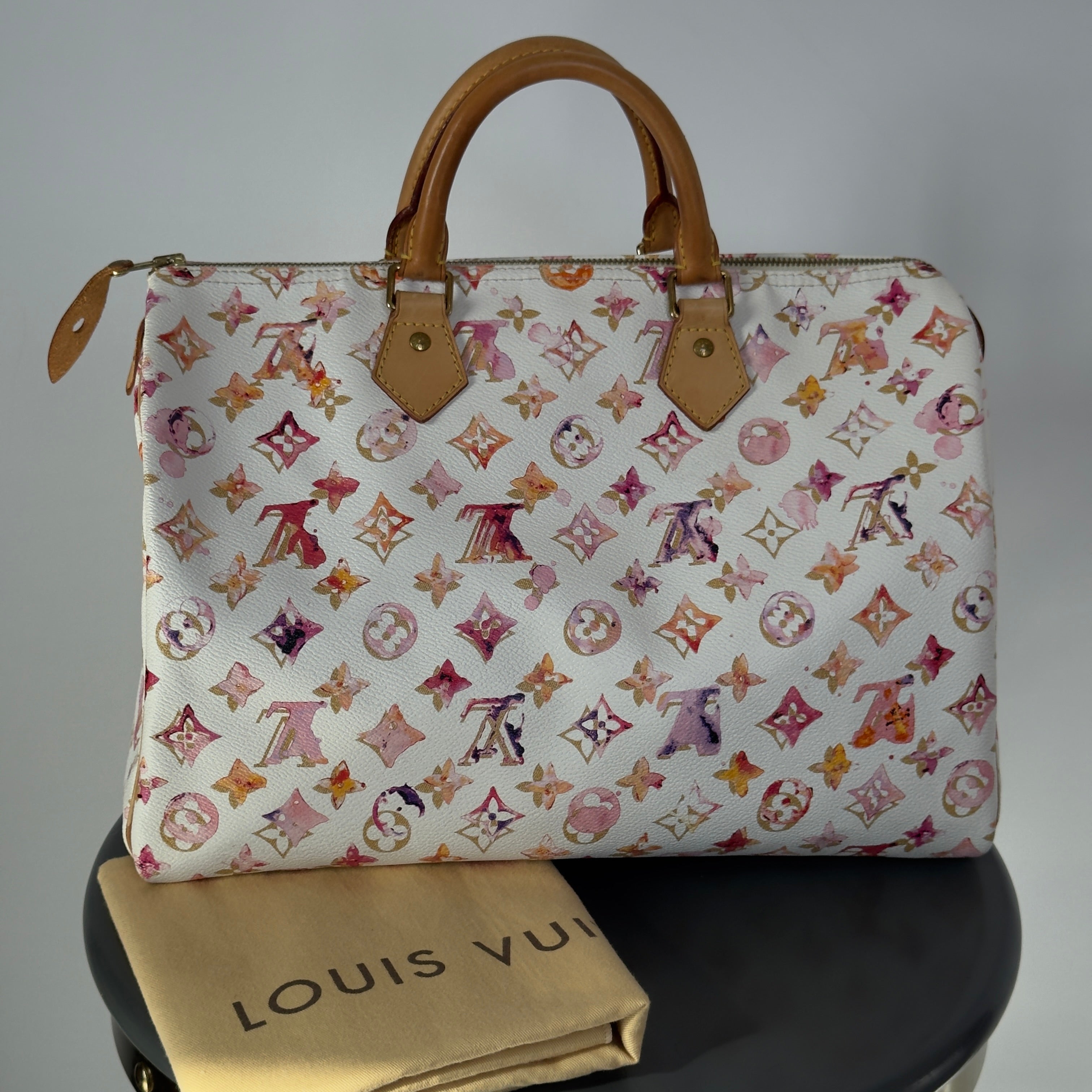 Louis Vuitton x Richard Prince Speedy Monogram Watercolor 35 - Queen May
