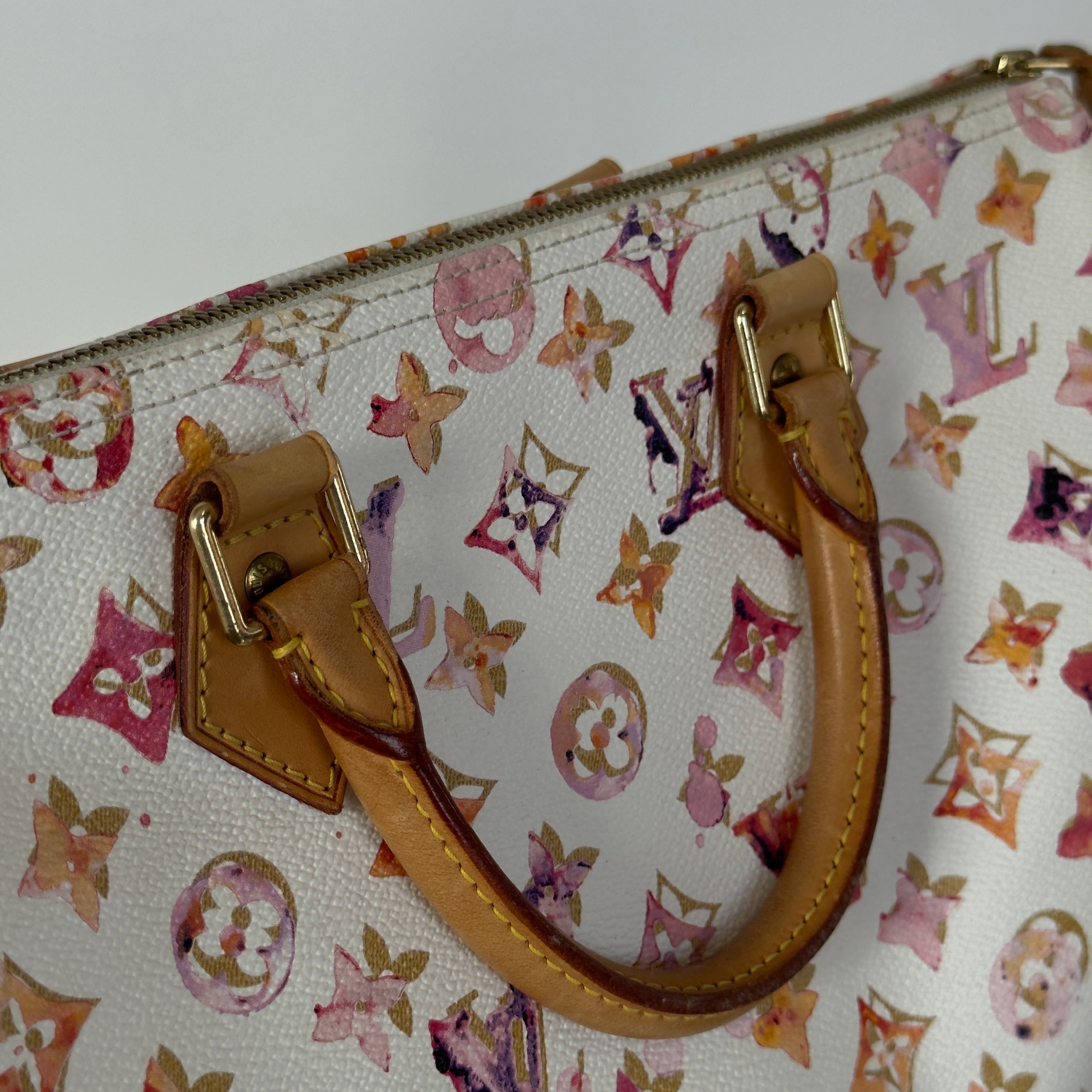 Louis Vuitton x Richard Prince Speedy Monogram Watercolor 35 - Queen May