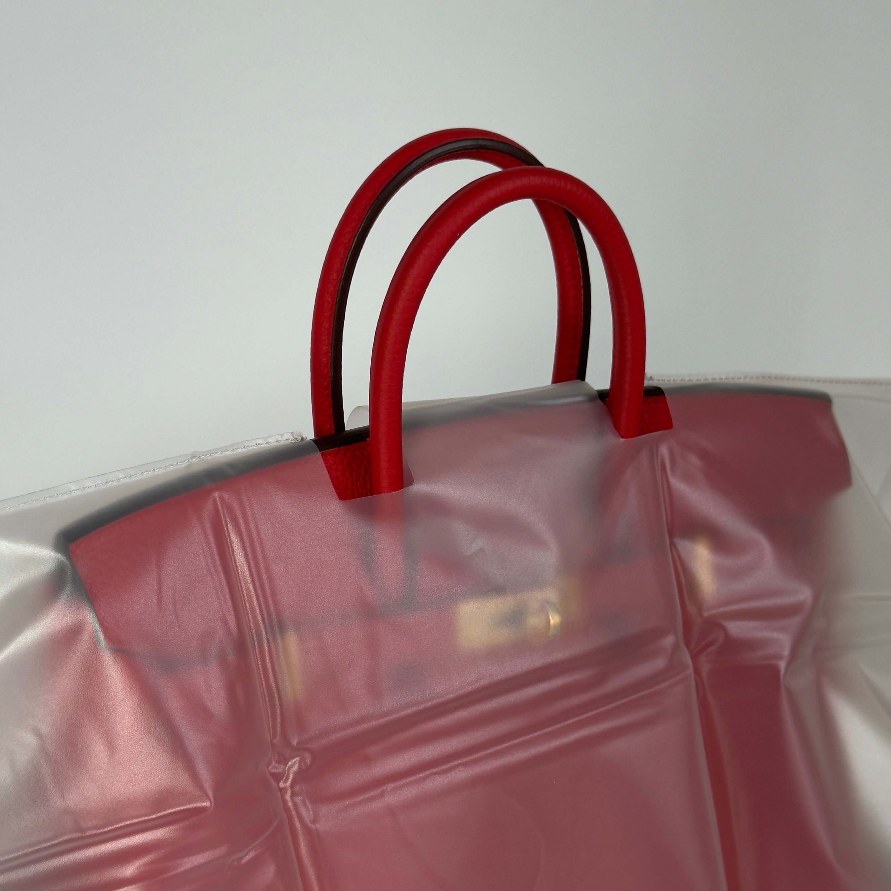 Hermes Birkin 25 Rouge De Coeur Togo Gold Toned Hardware - Queen May