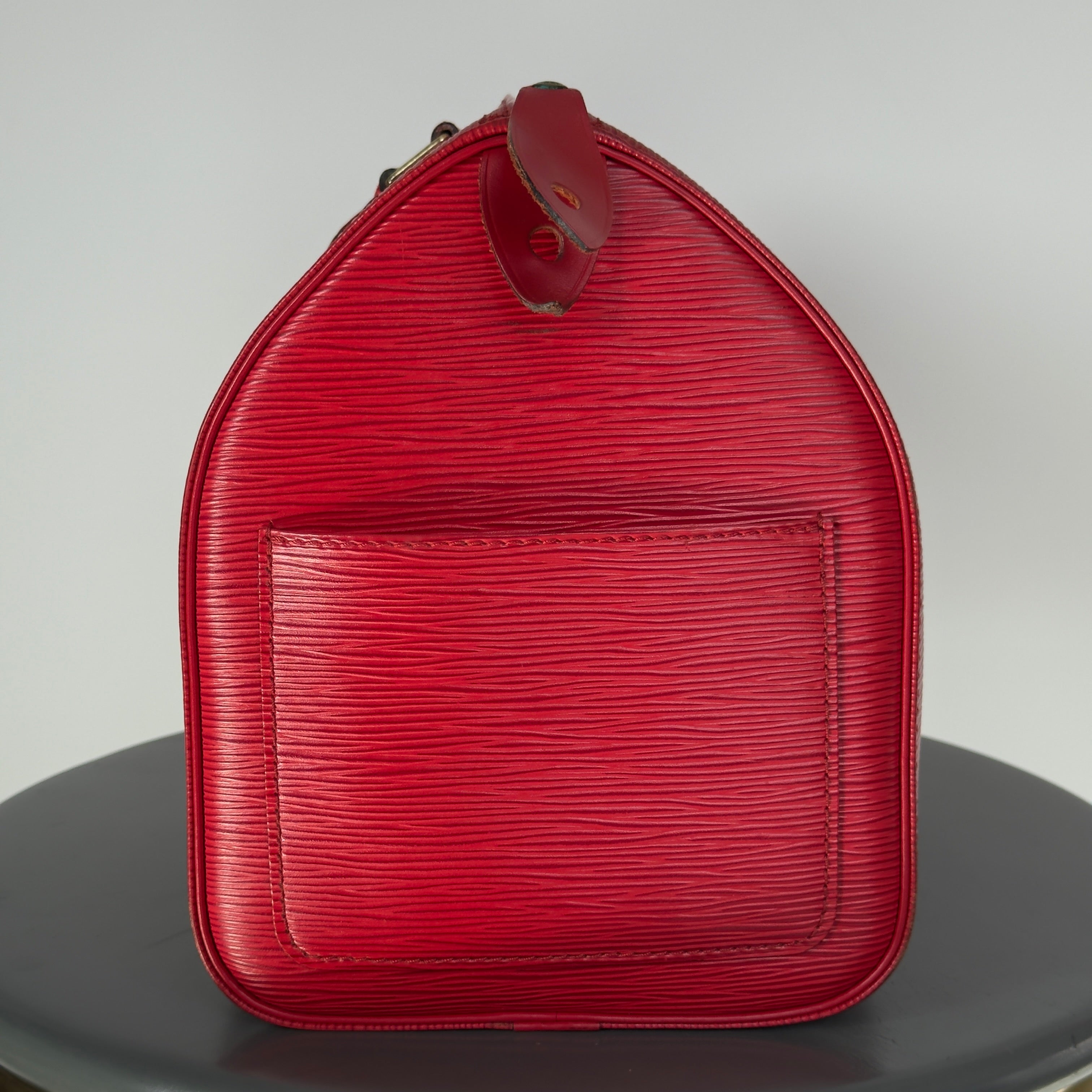 Louis Vuitton Epi Speedy 35 Red - Queen May