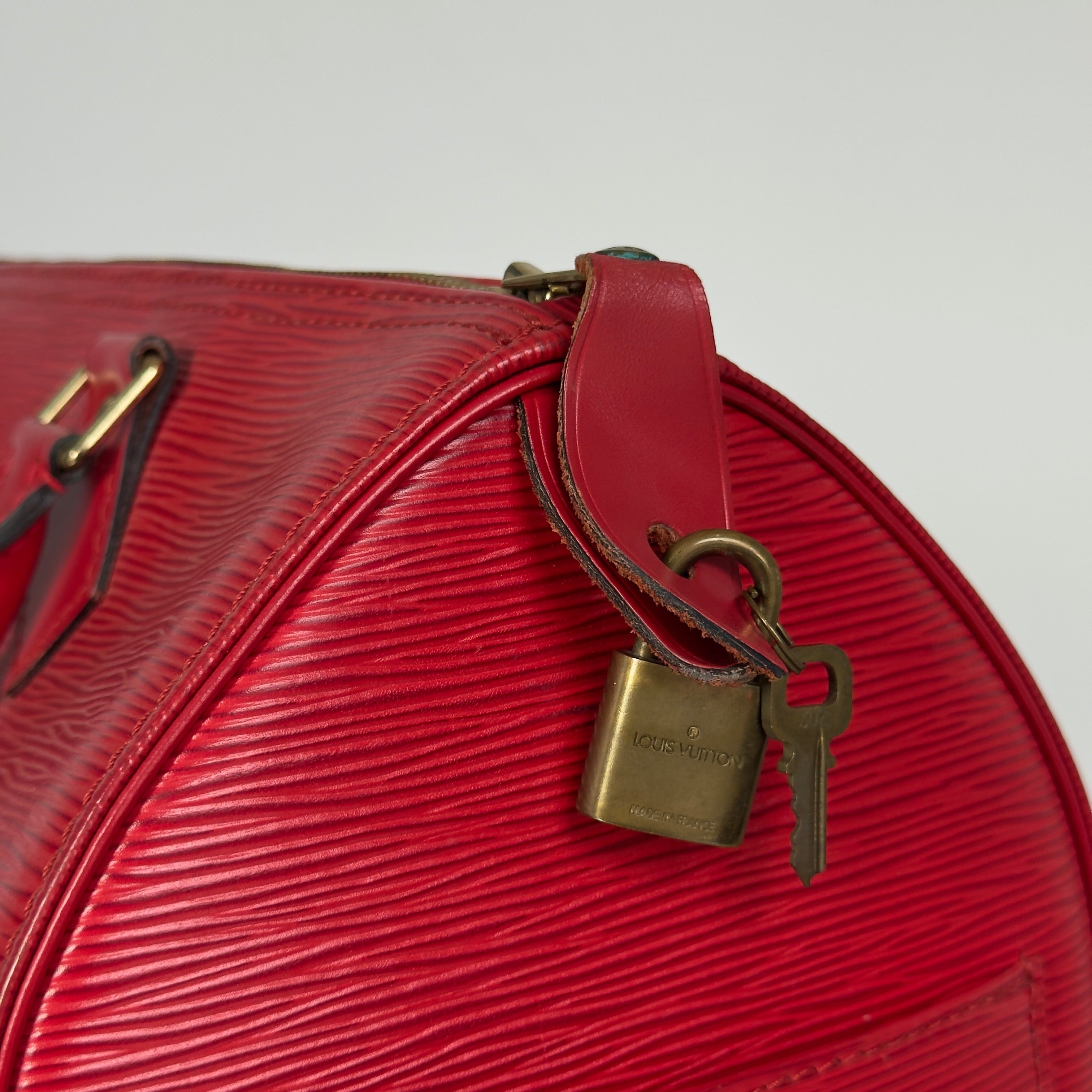 Louis Vuitton Epi Speedy 35 Red - Queen May