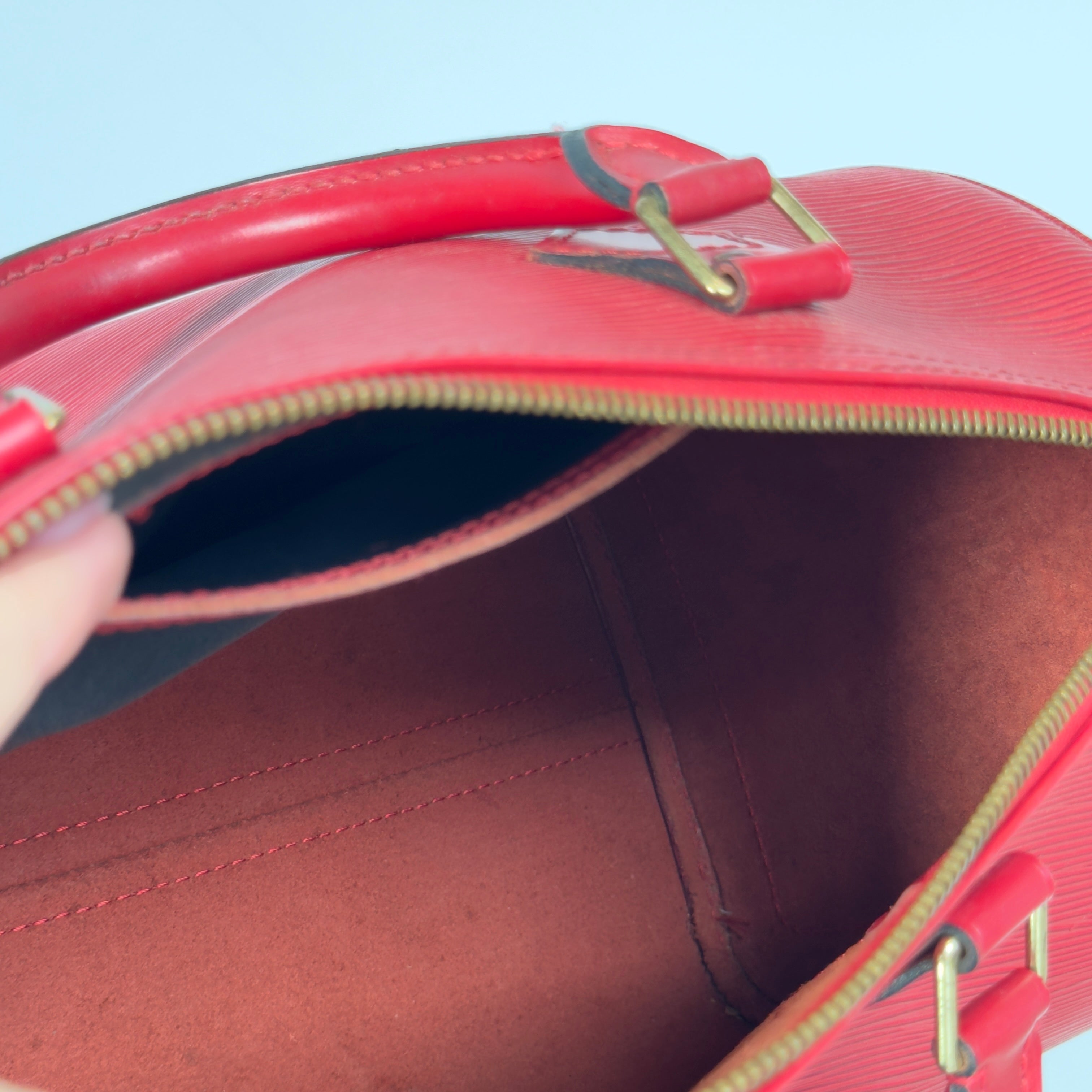 Louis Vuitton Epi Speedy 35 Red - Queen May