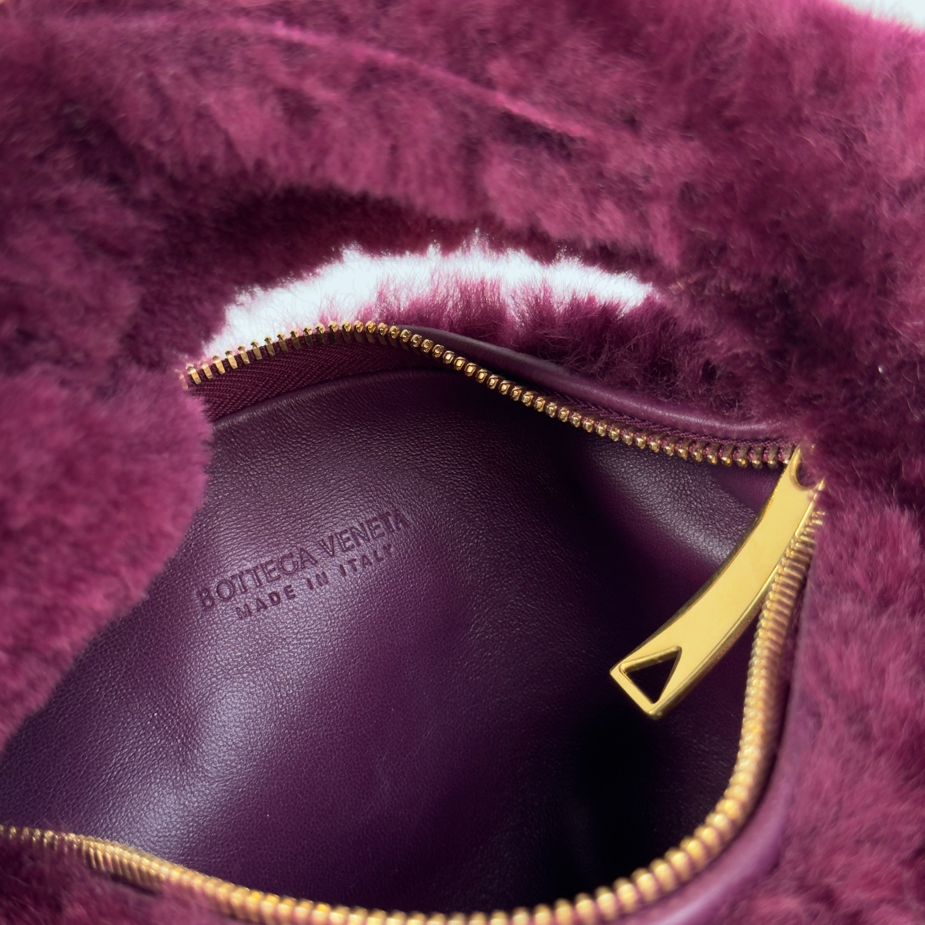 Bottega Veneta Mini Jodie Shearling - Queen May