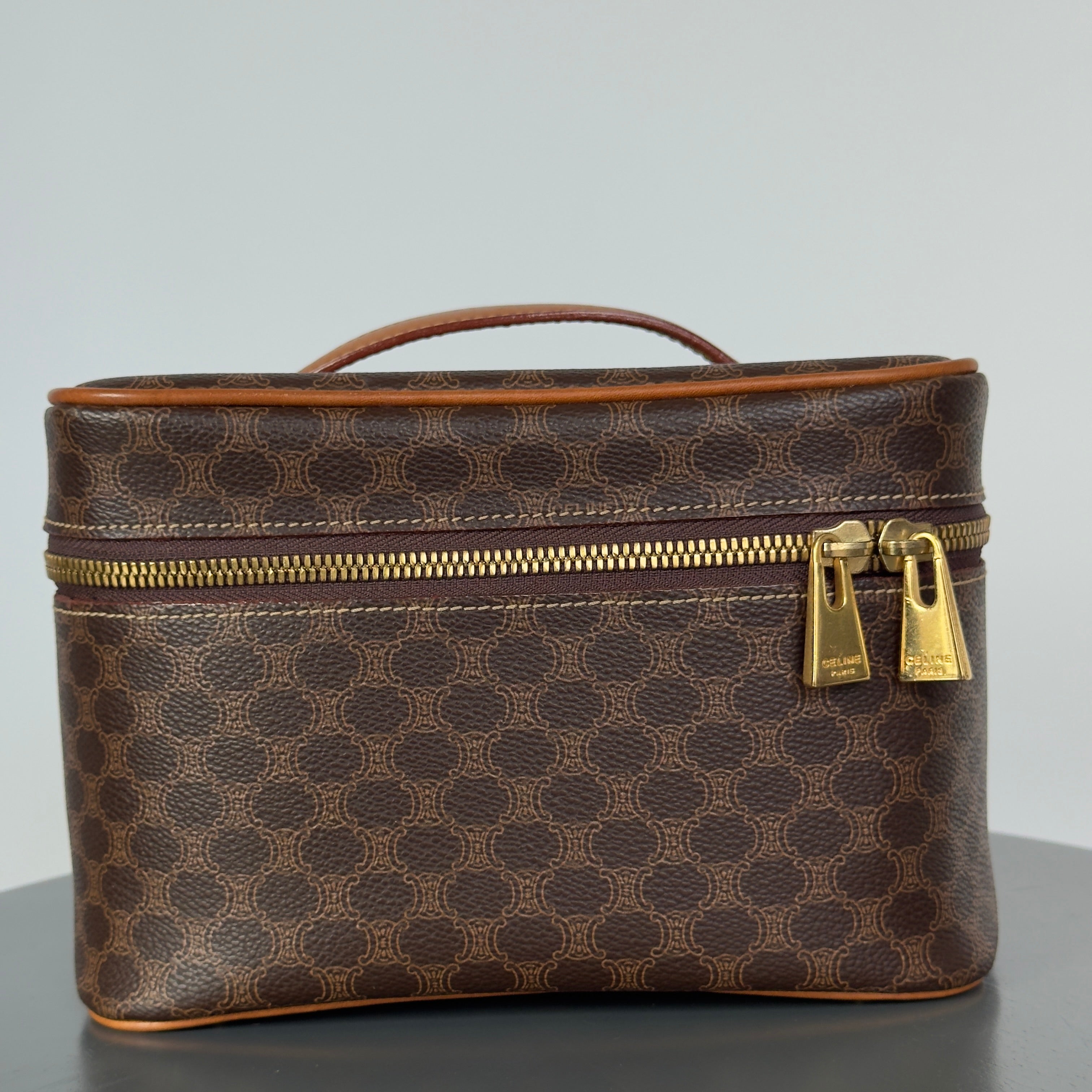 Celine Macadam Canvas Vanity Case - Queen May