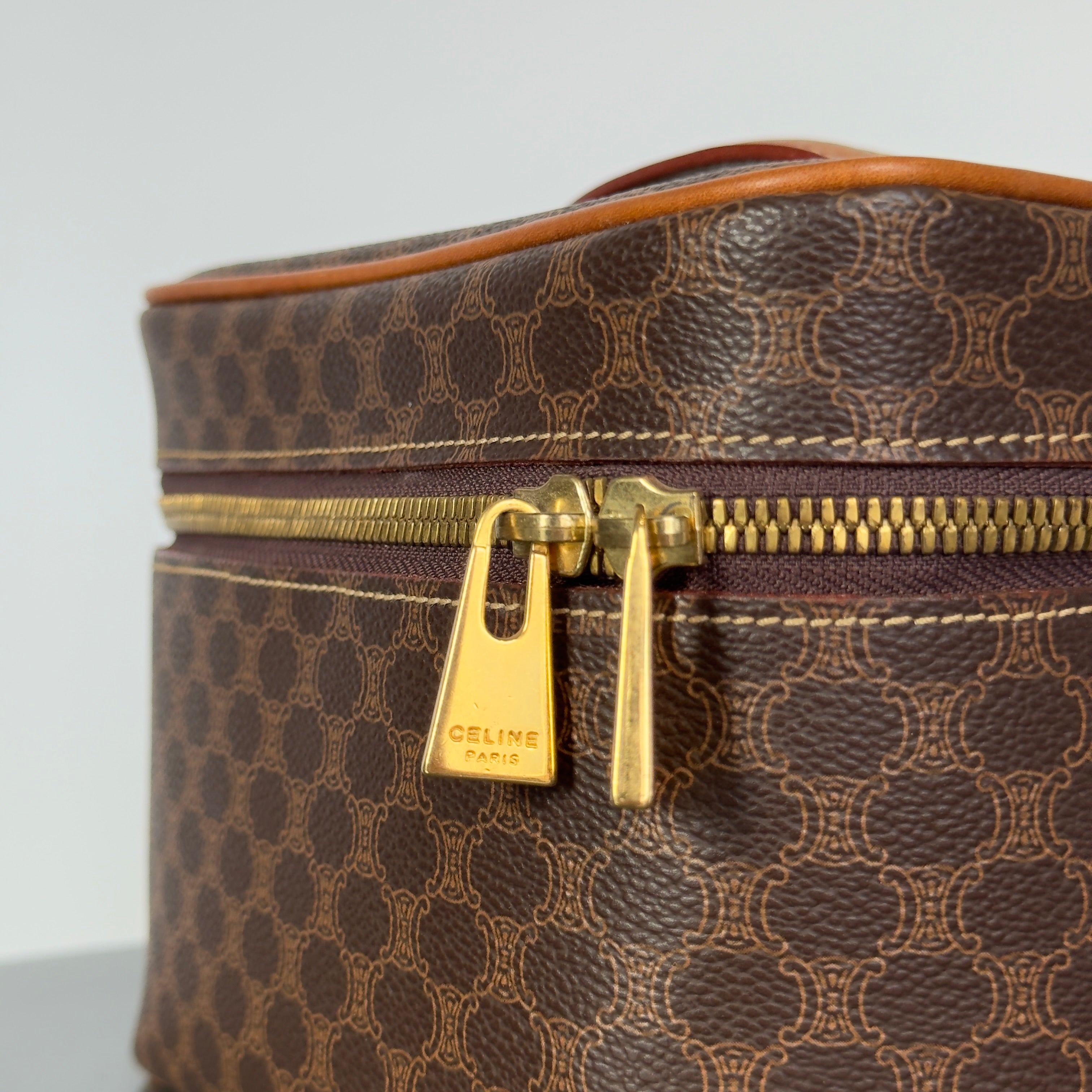 Celine Macadam Canvas Vanity Case - Queen May