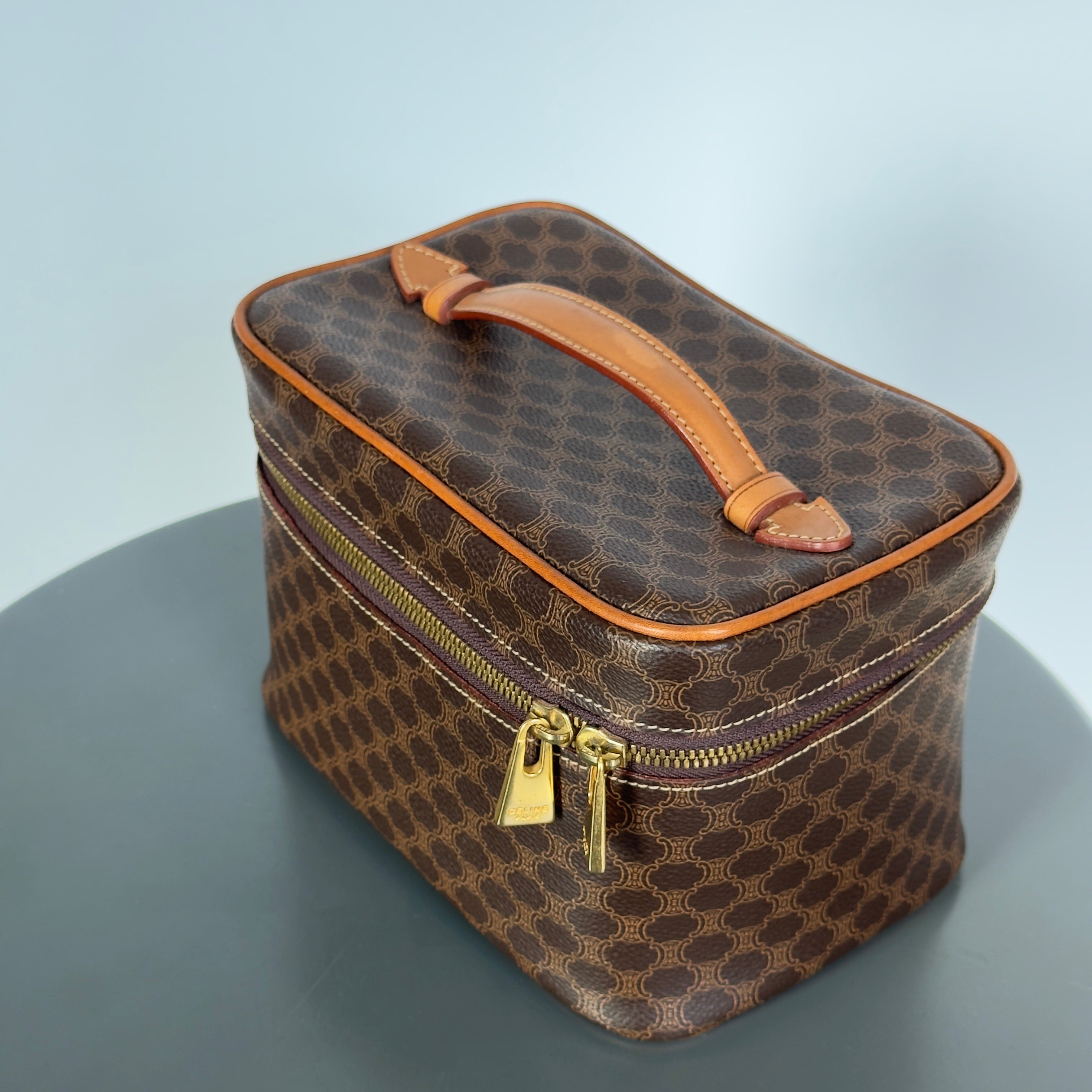 Celine Macadam Canvas Vanity Case - Queen May