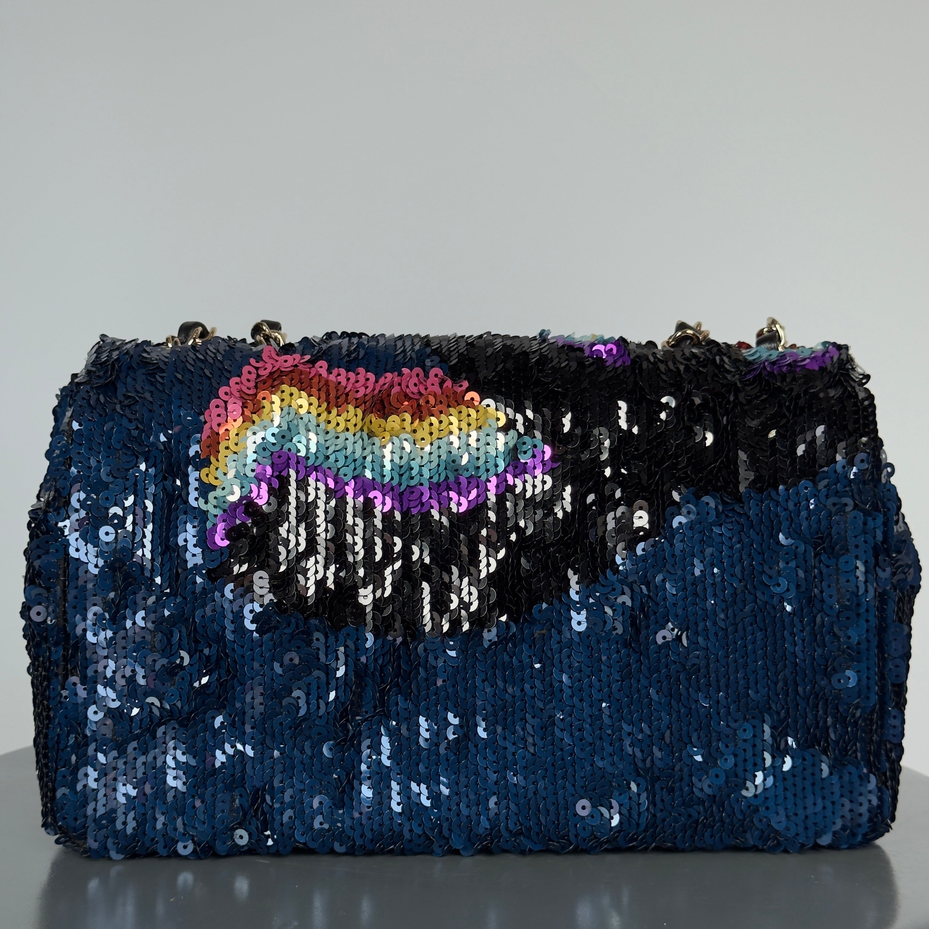 Chanel Rainbow Sequin 2021 Flap Bag - Queen May