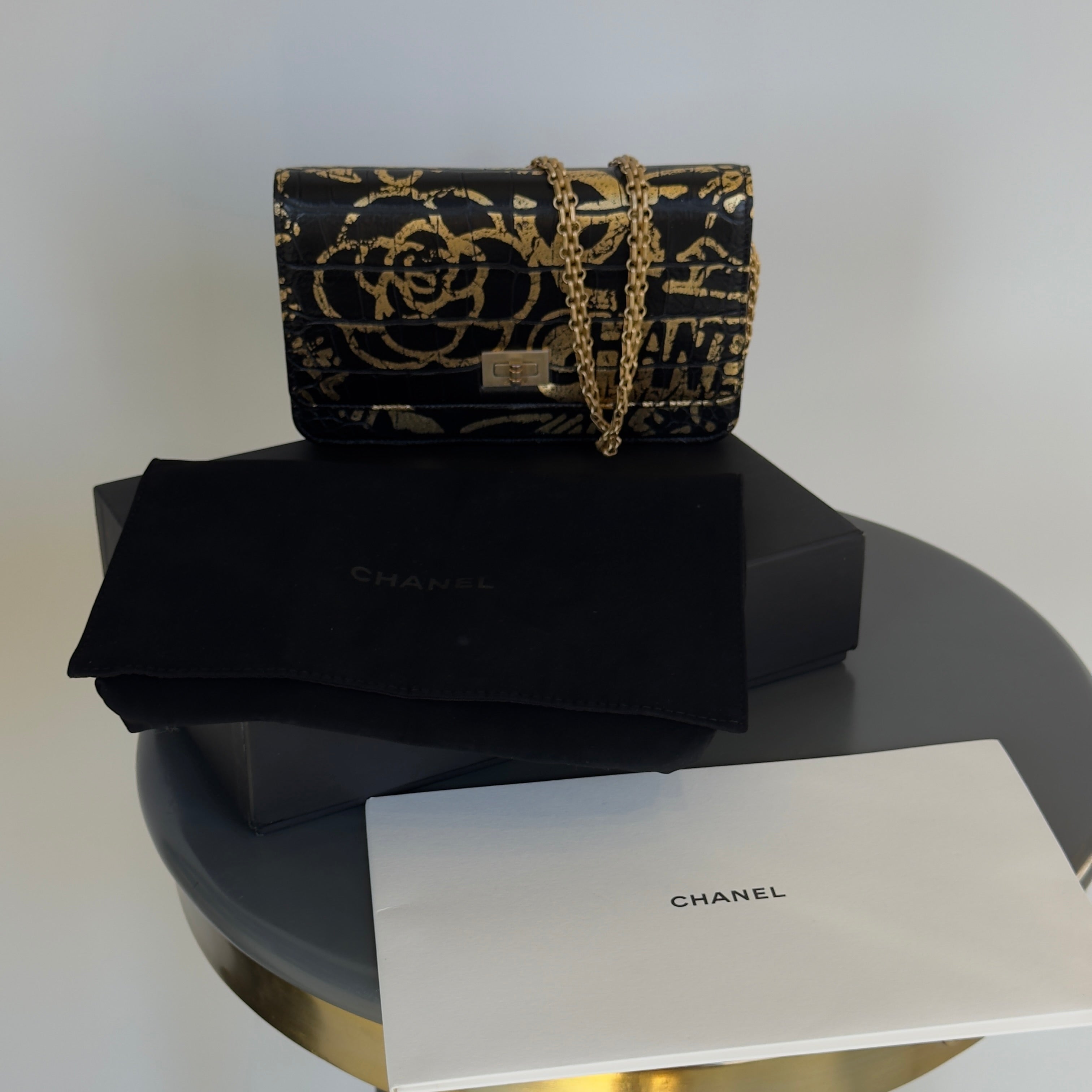 Chanel Paris-New York Graffiti Reissue Wallet On Chain - Queen May