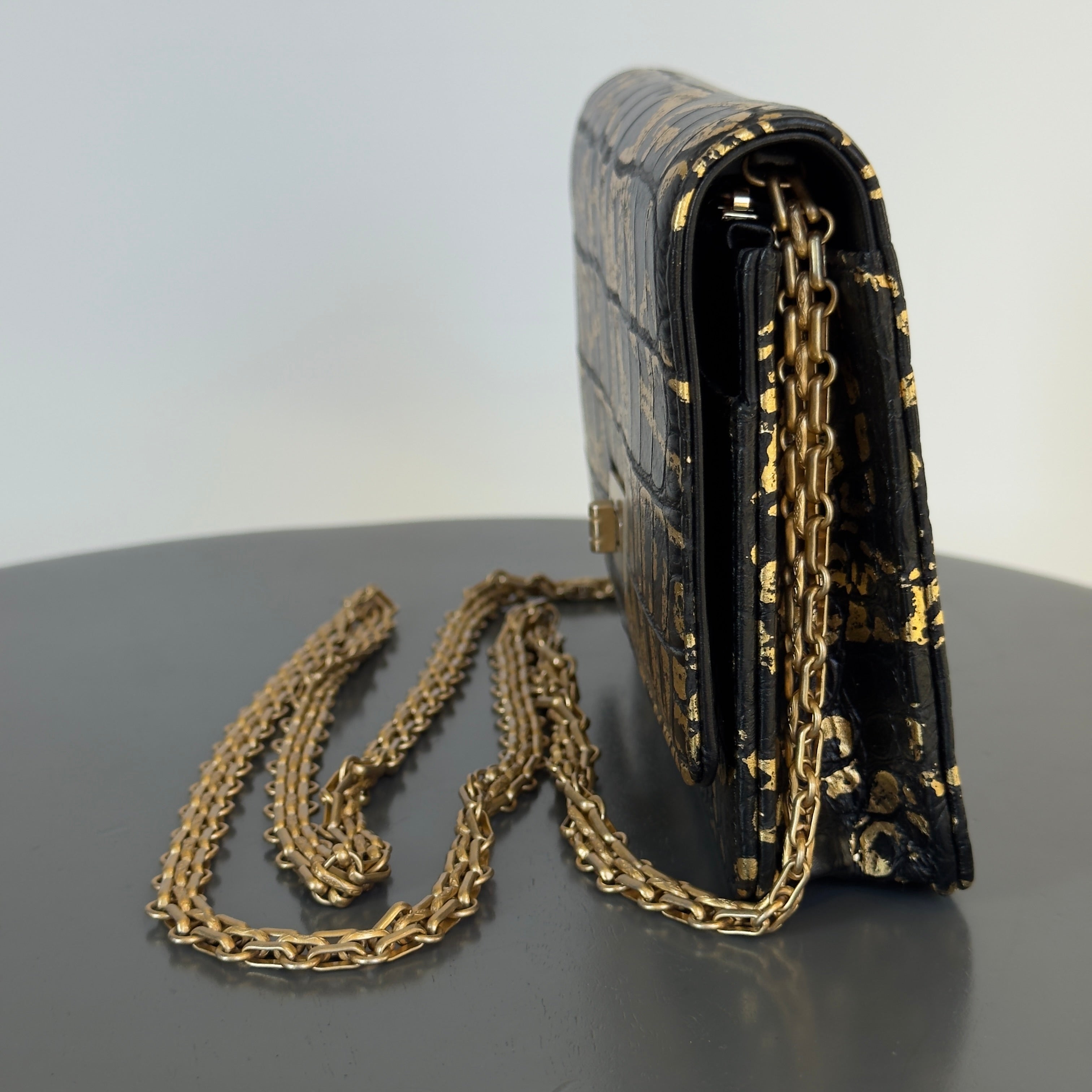 Chanel Paris-New York Graffiti Reissue Wallet On Chain - Queen May
