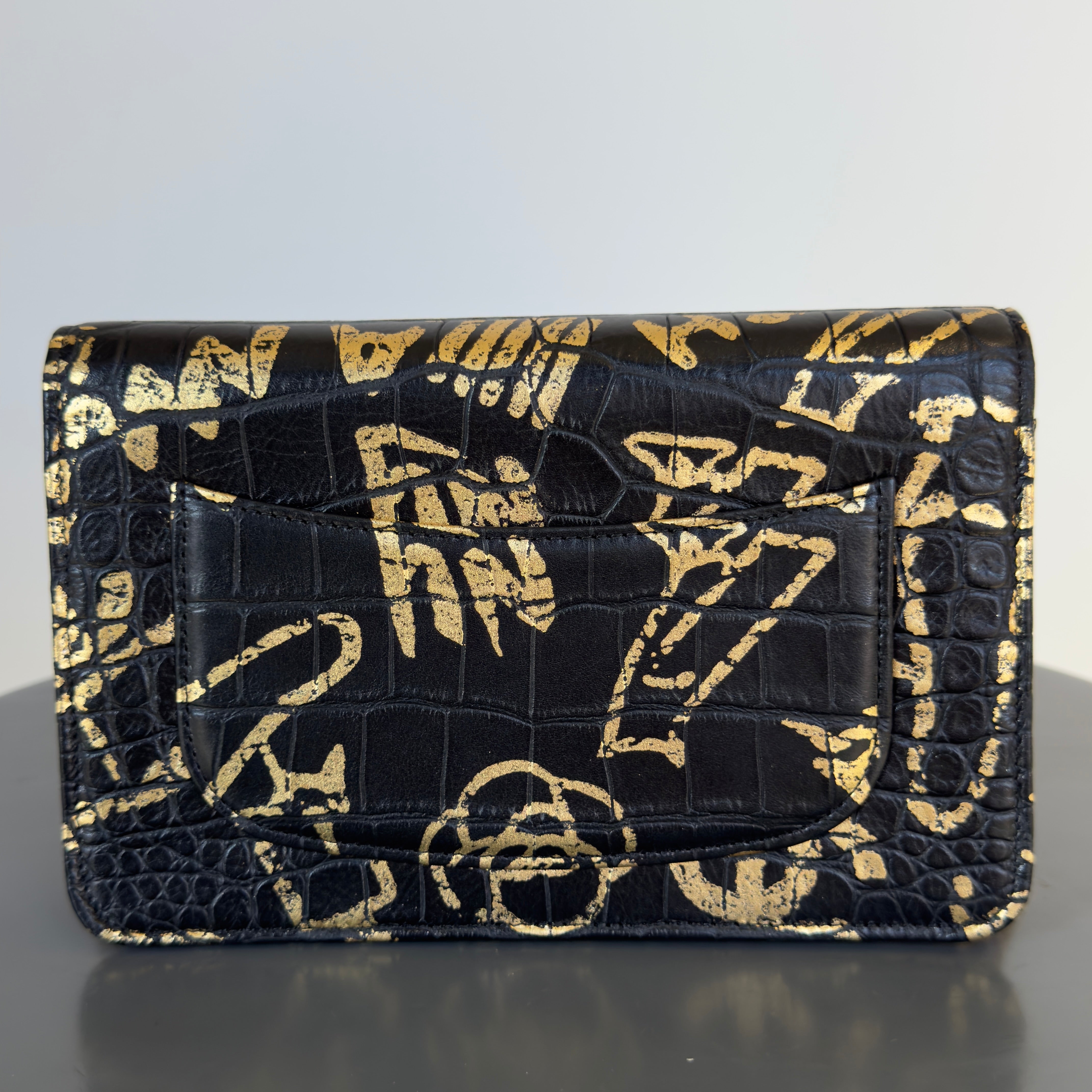 Chanel Paris-New York Graffiti Reissue Wallet On Chain - Queen May