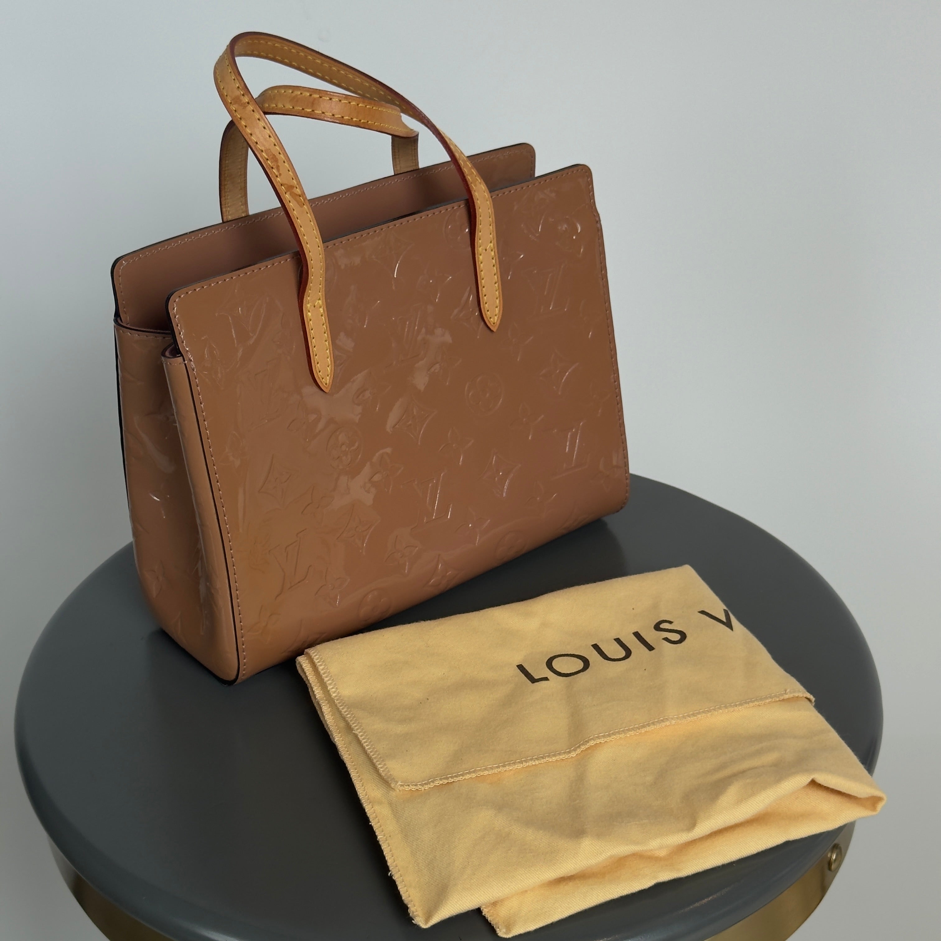 Louis Vuitton Catalina Monogram Vernis Handbag - Queen May