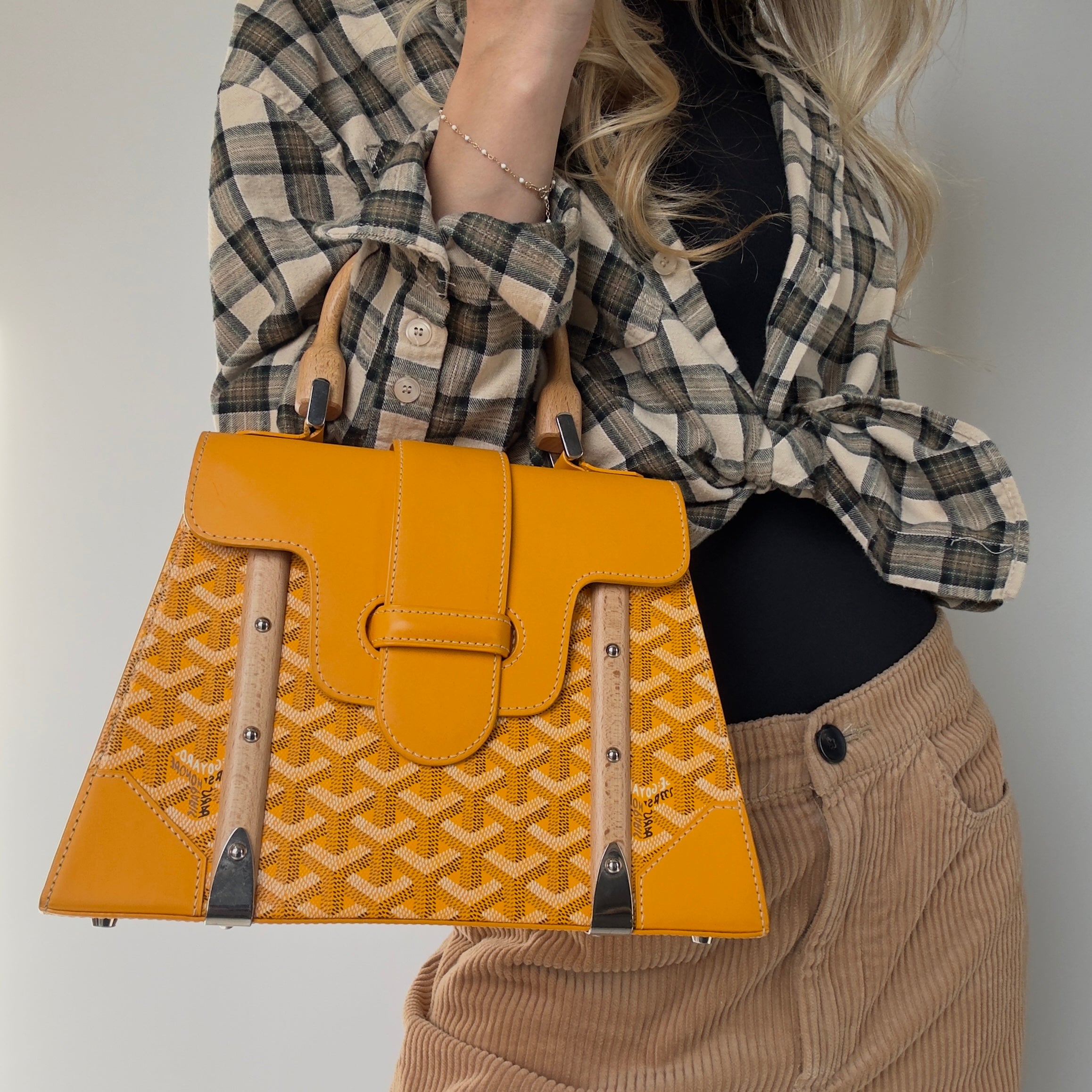Goyard Goyardine Saigon PM Yellow - Queen May