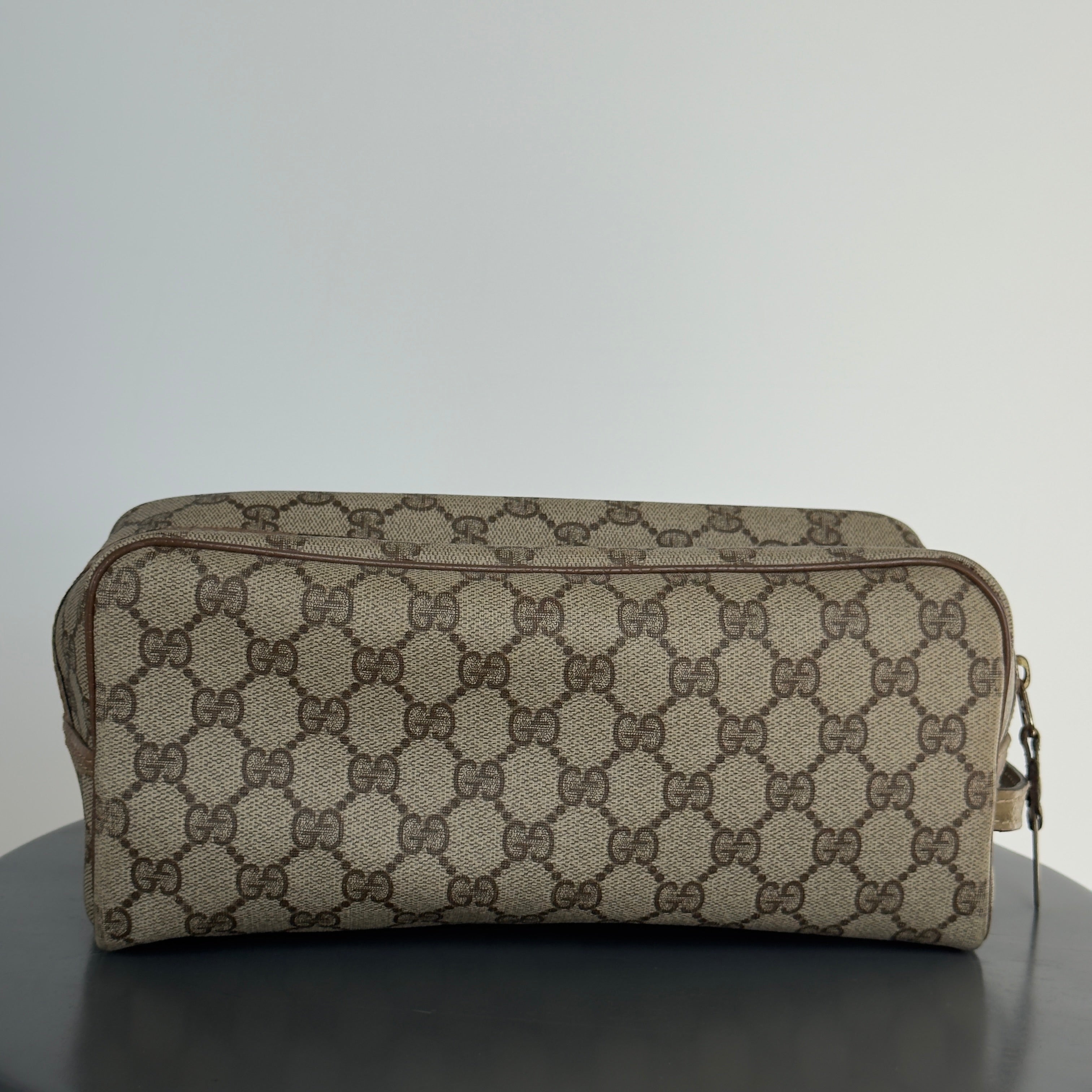 Vintage Gucci GG Supreme Canvas Cosmetic Case - Queen May