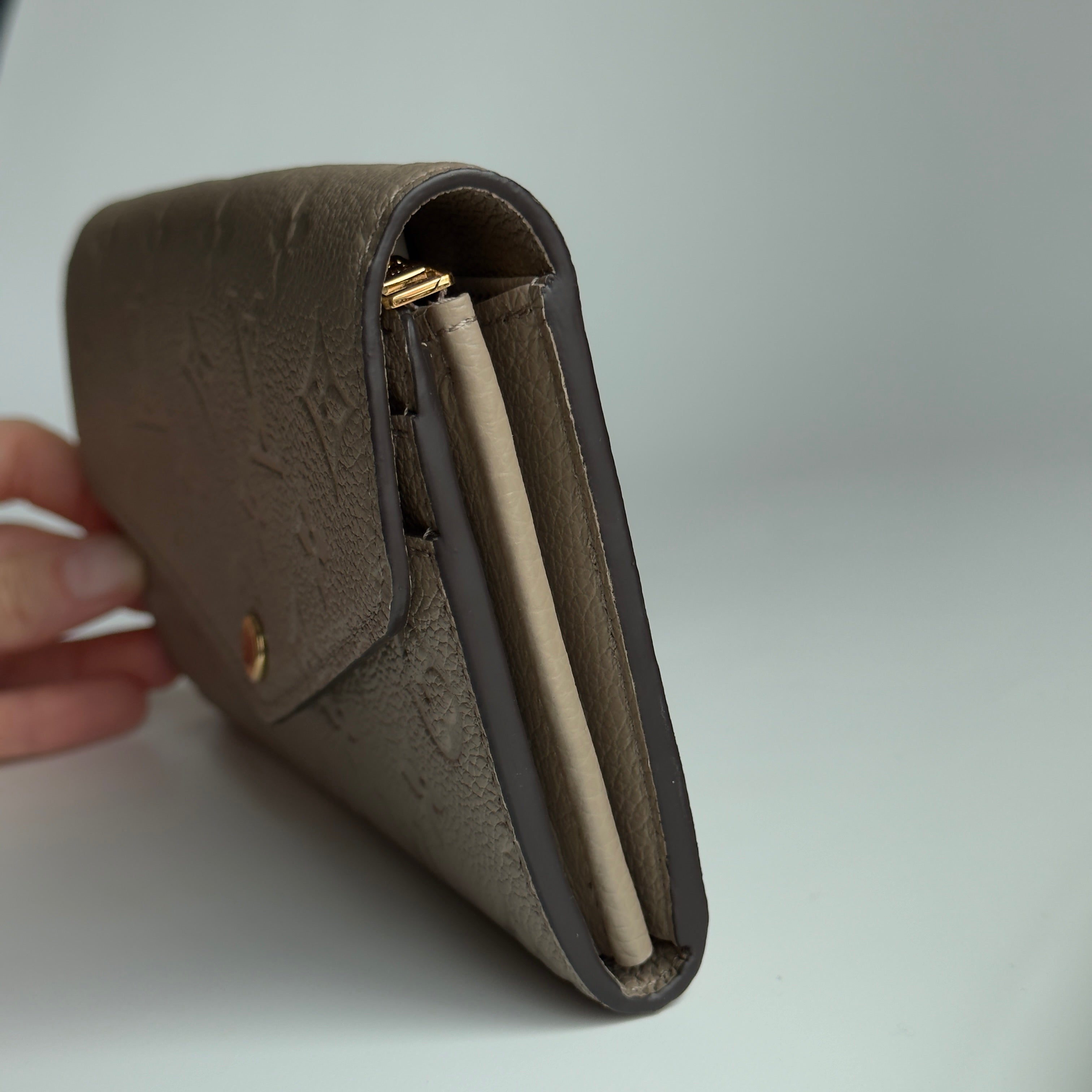 Louis Vuitton Empreinte Sarah Wallet Turtle Dove - Queen May
