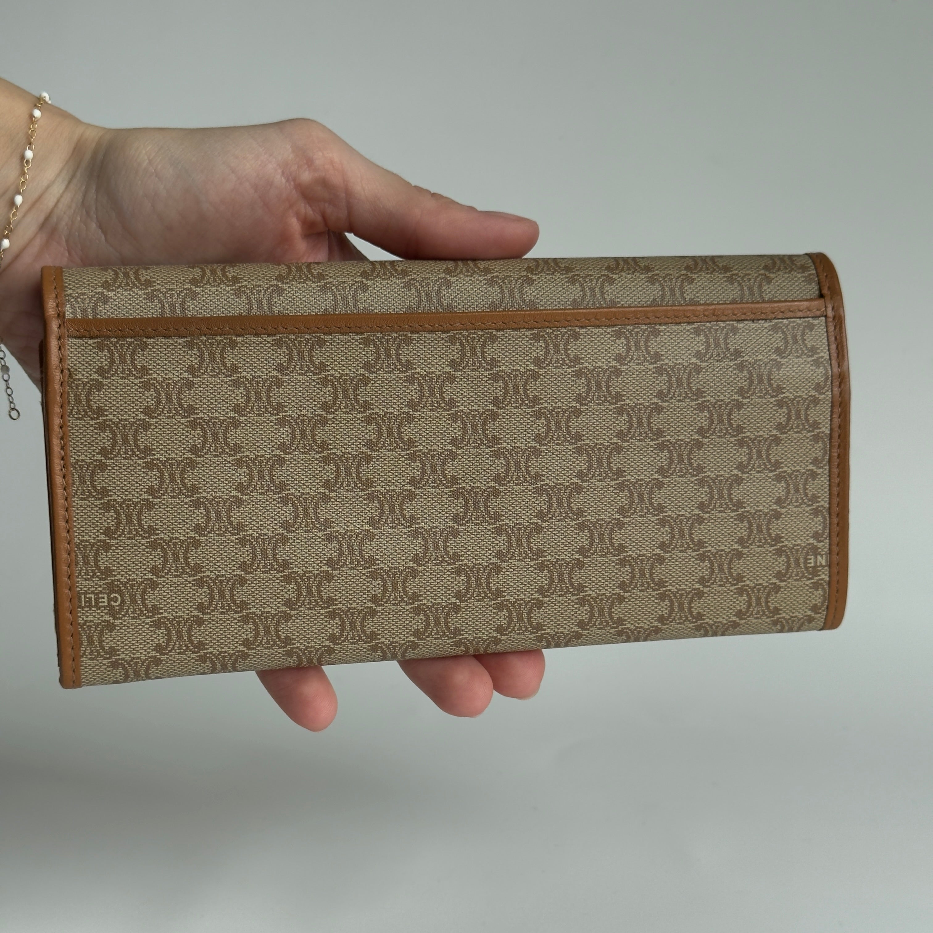 Vintage Celine Macadam Wallet - Queen May