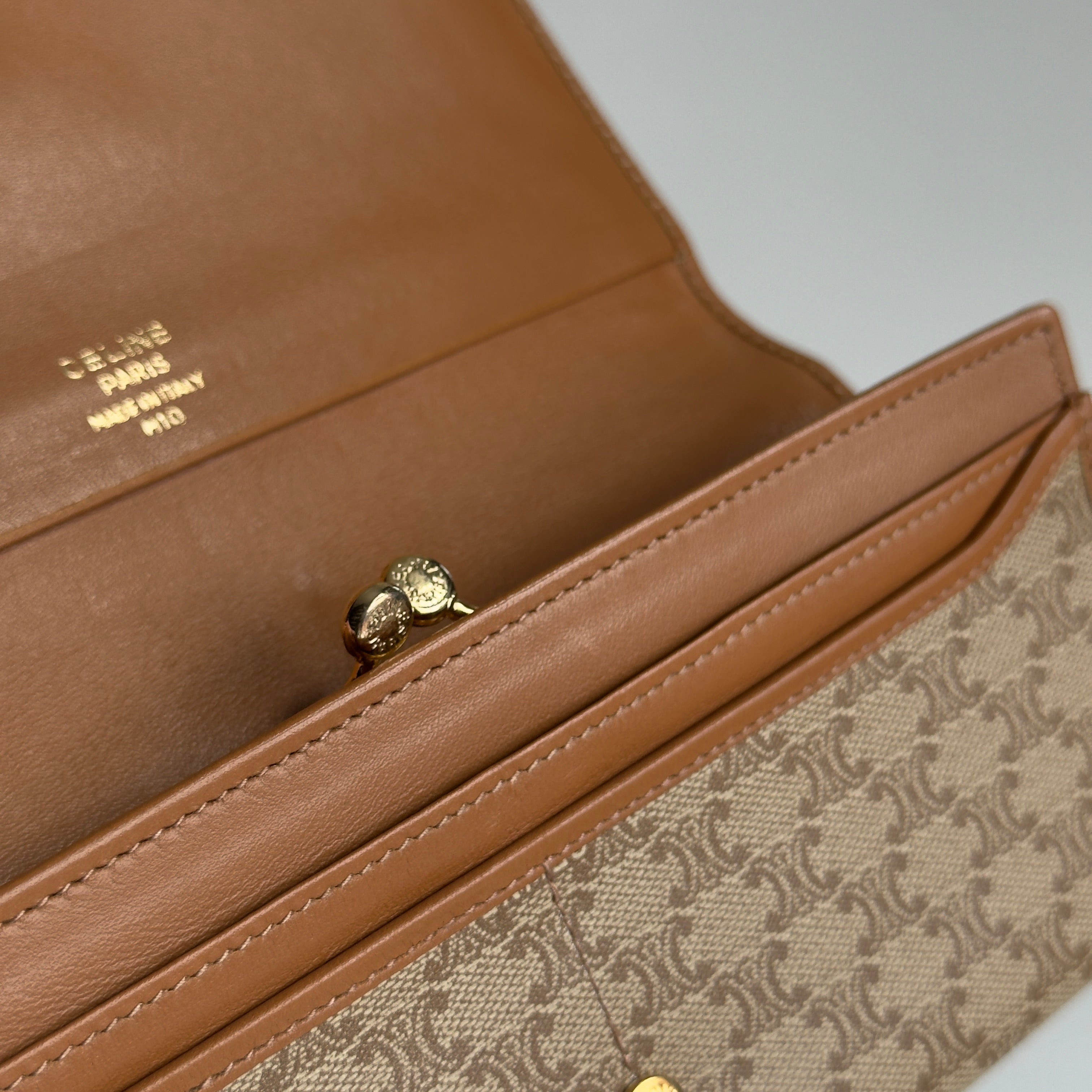 Vintage Celine Macadam Wallet - Queen May