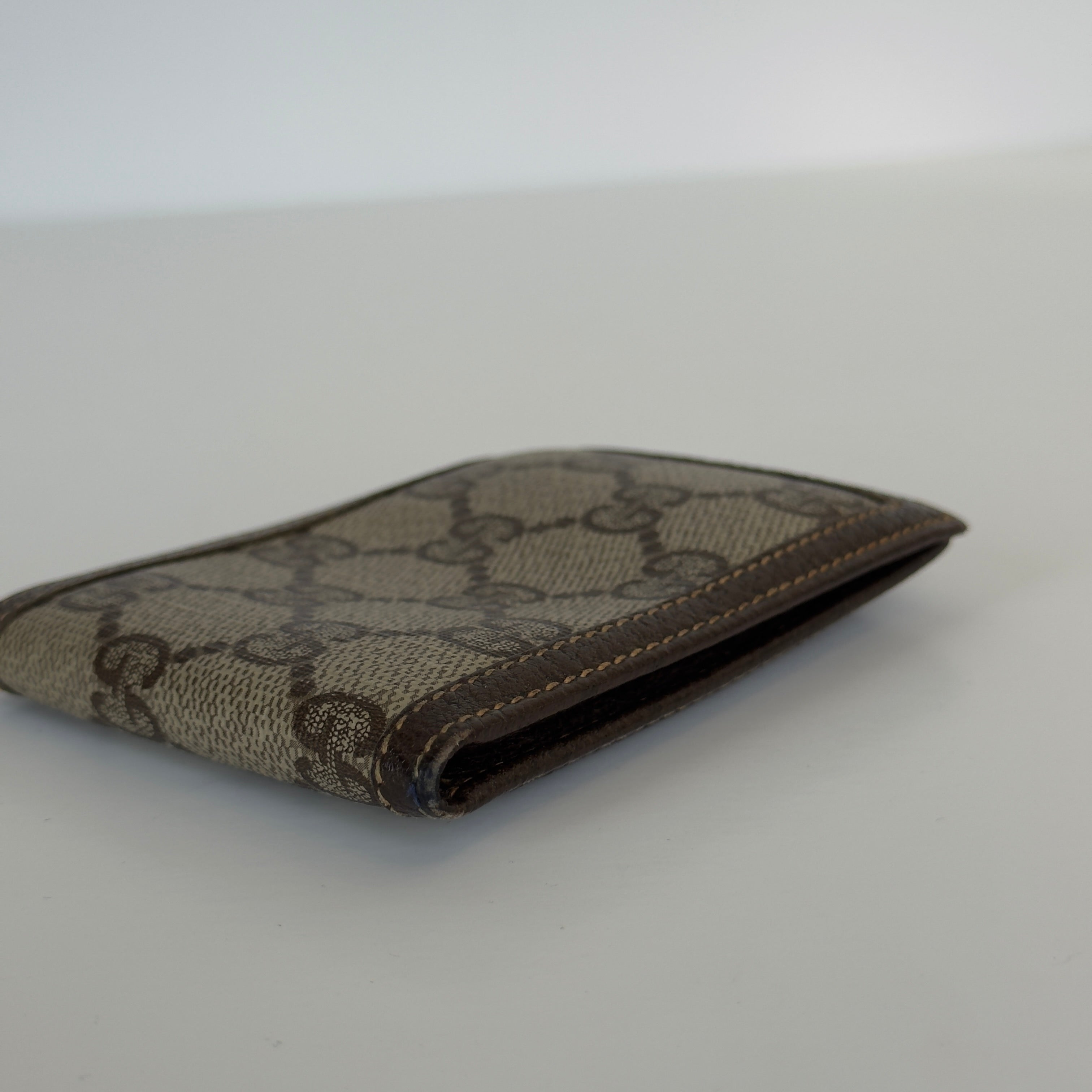 Vintage Gucci Supreme GG Bifold Wallet - Queen May