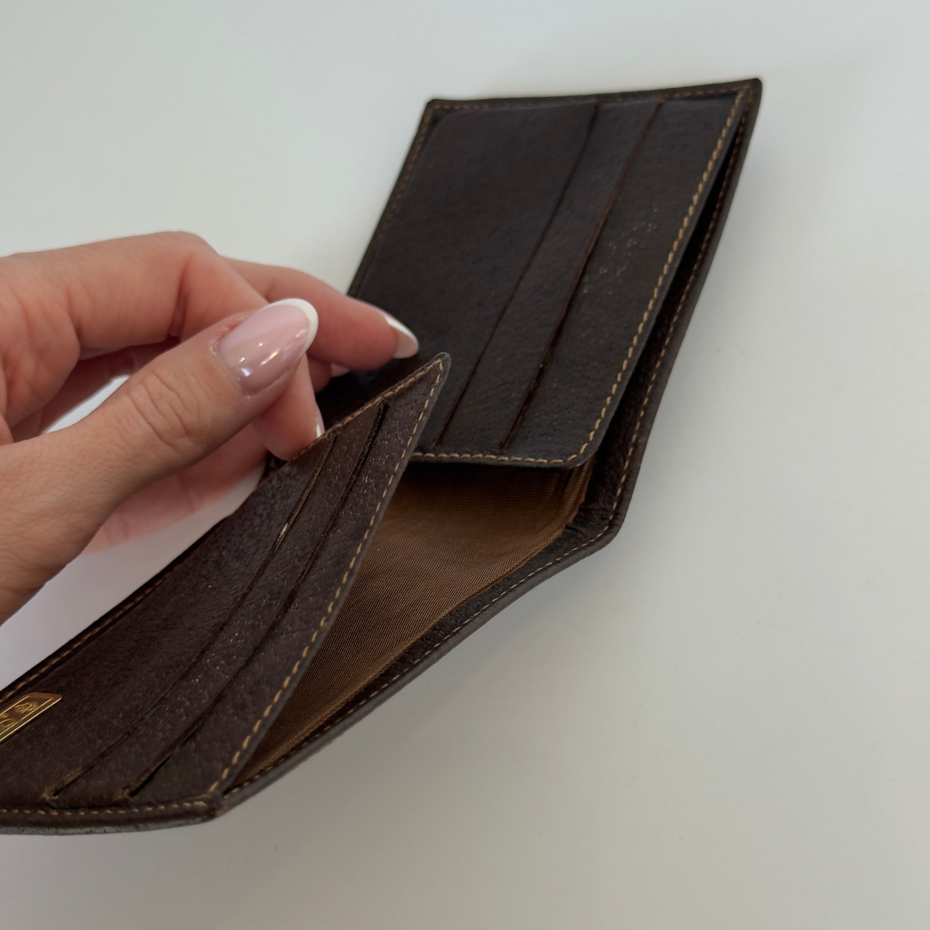 Vintage Gucci Supreme GG Bifold Wallet - Queen May