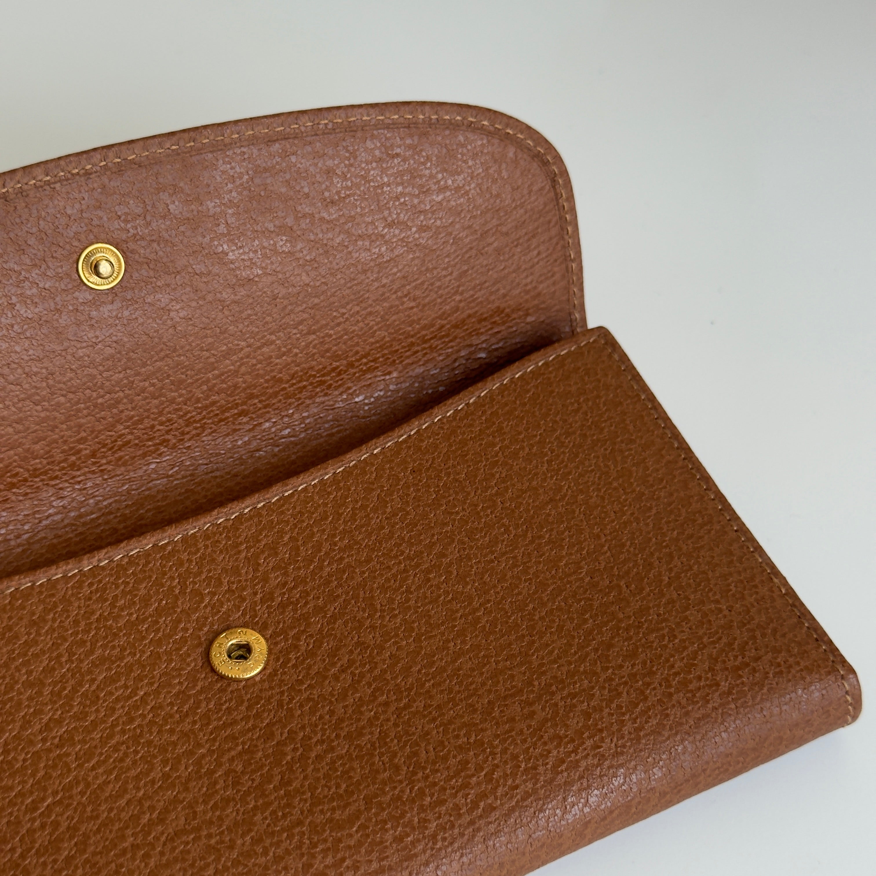 Vintage Gucci Leather Continental Wallet - Queen May