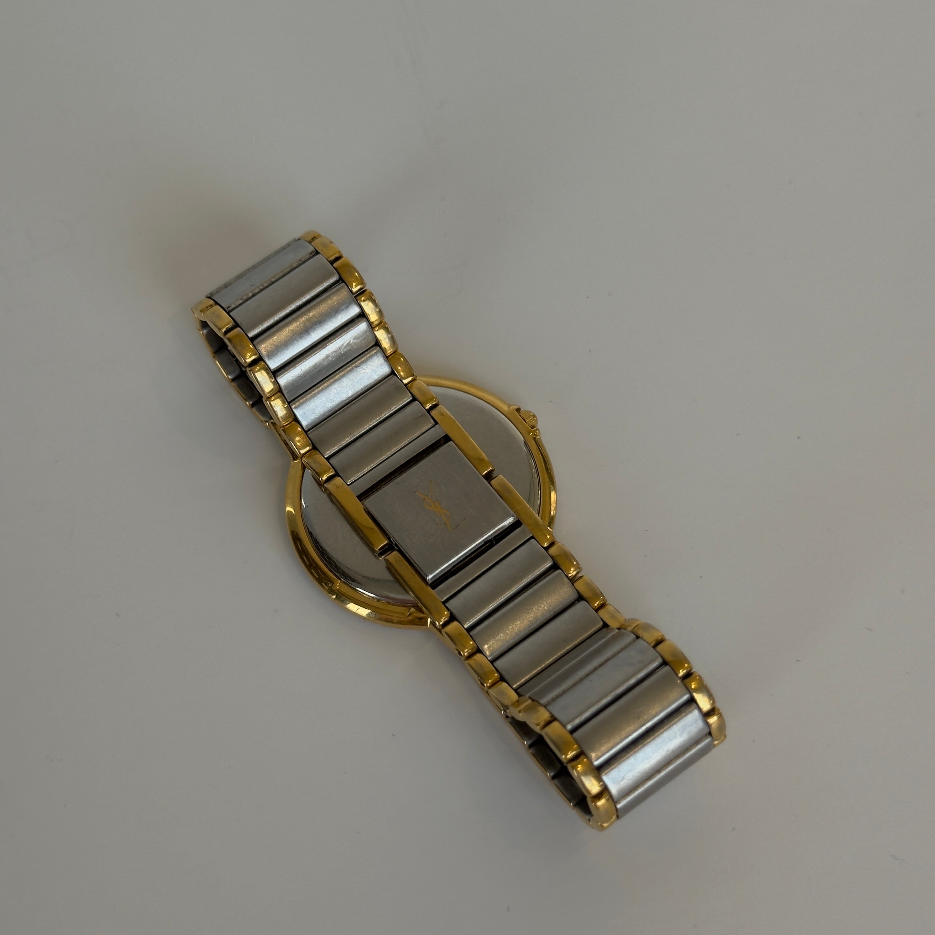 Vintage Yves Saint Laurent Two Tone Watch - Queen May