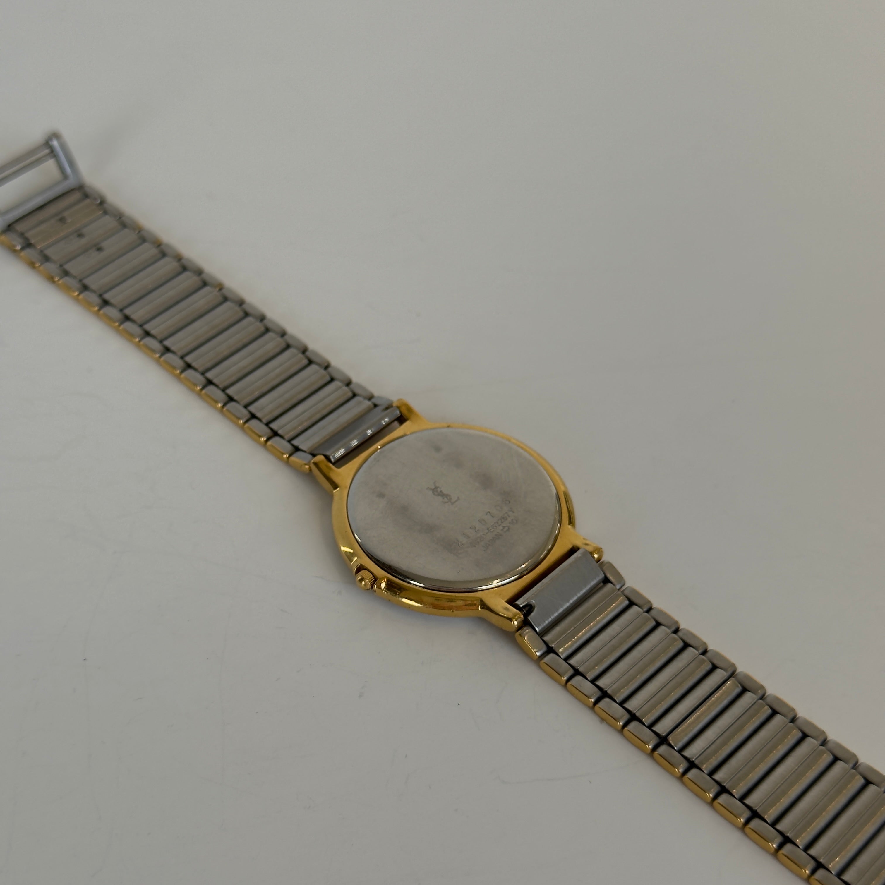 Vintage Yves Saint Laurent Two Tone Watch - Queen May