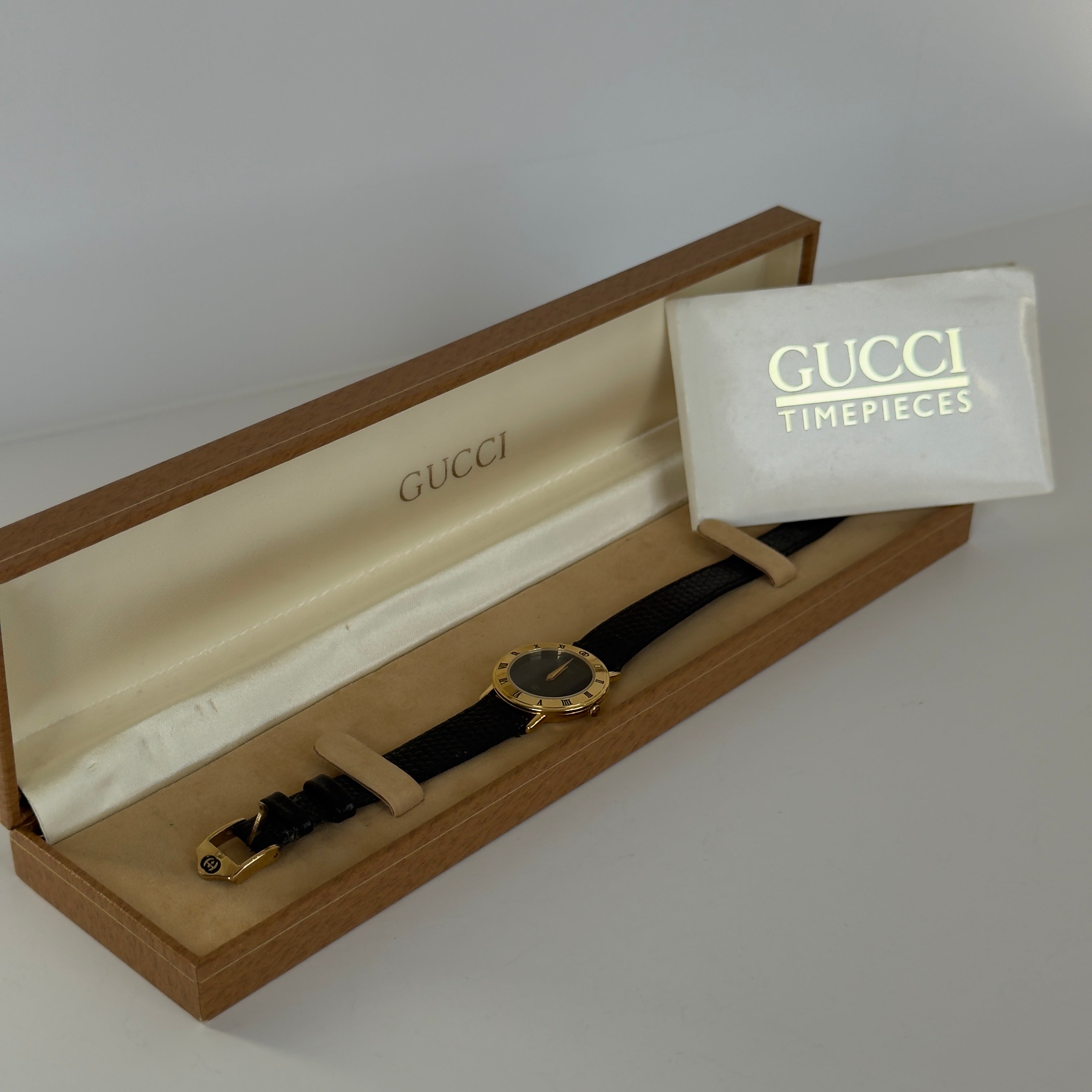 Gucci 3001L Gold Plated Watch - Queen May