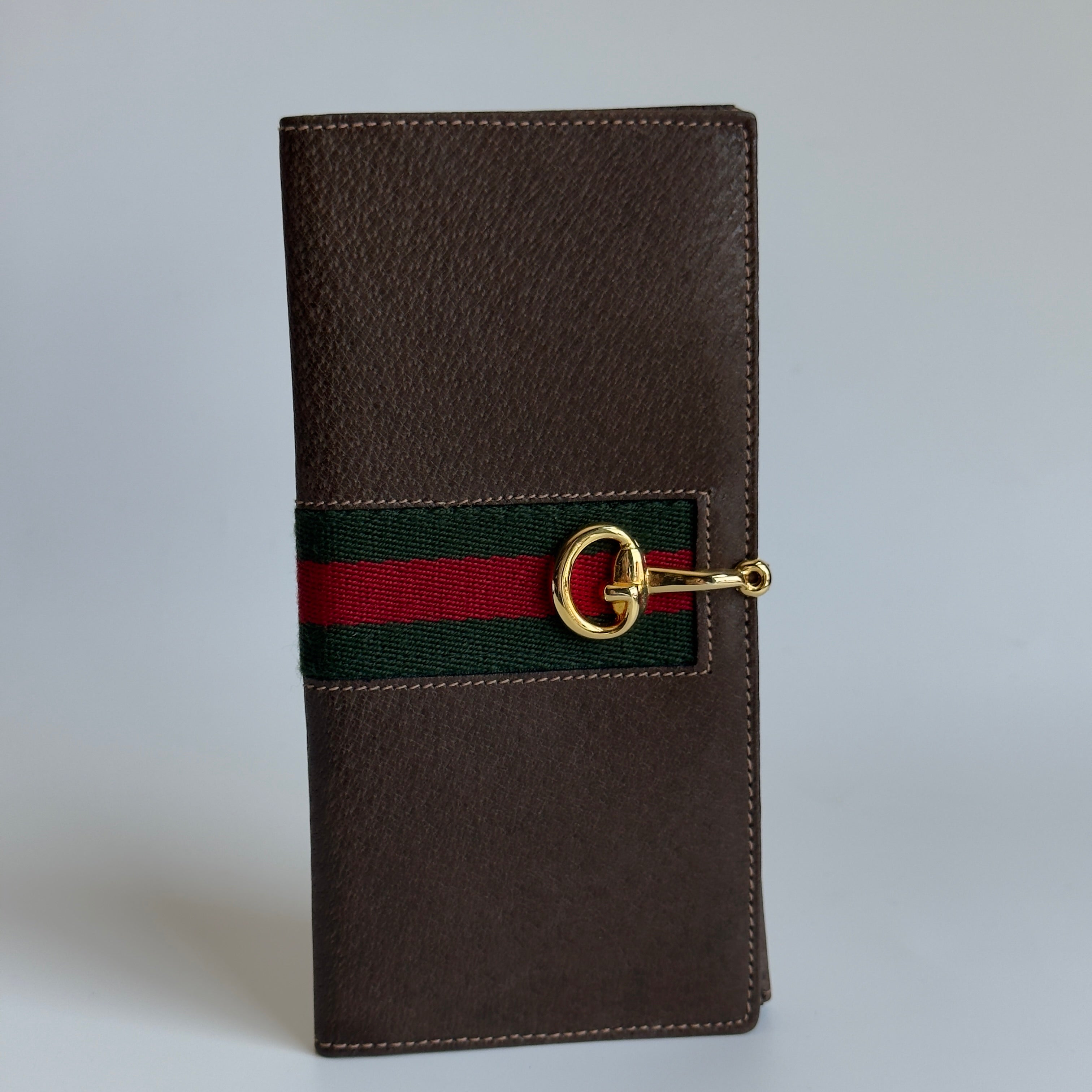 Vintage Gucci G Logo Horsebit Flap Wallet - Queen May
