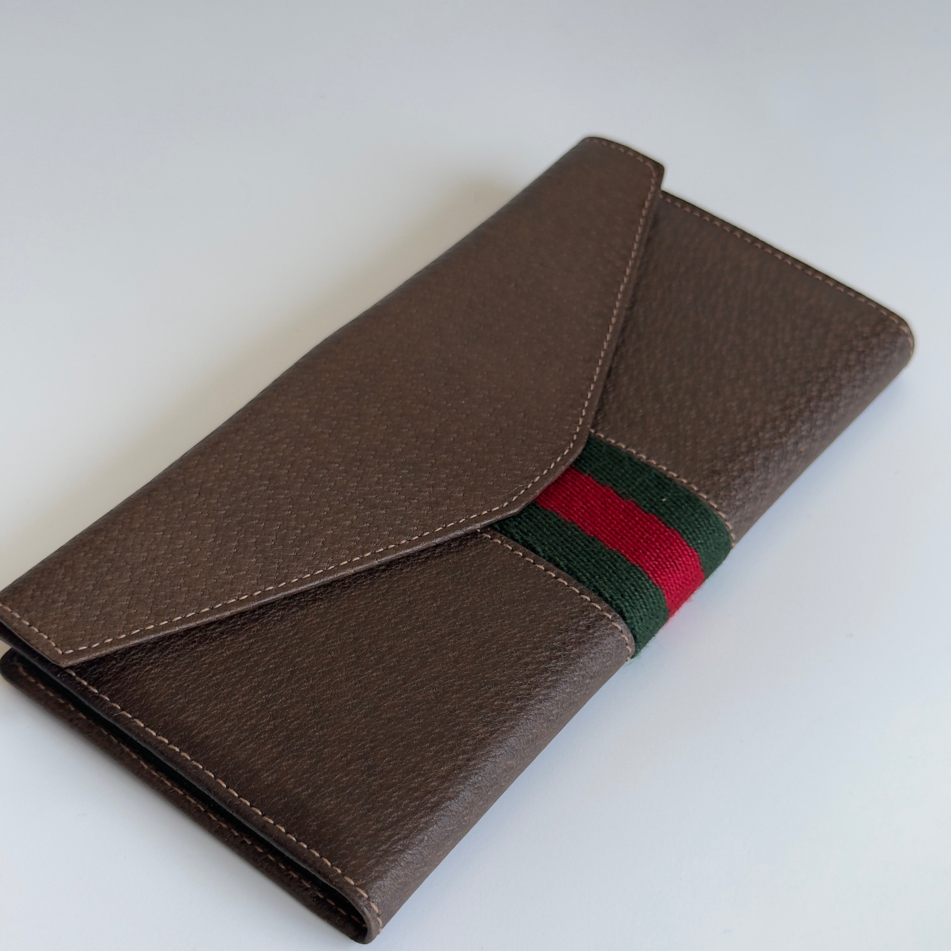 Vintage Gucci G Logo Horsebit Flap Wallet - Queen May