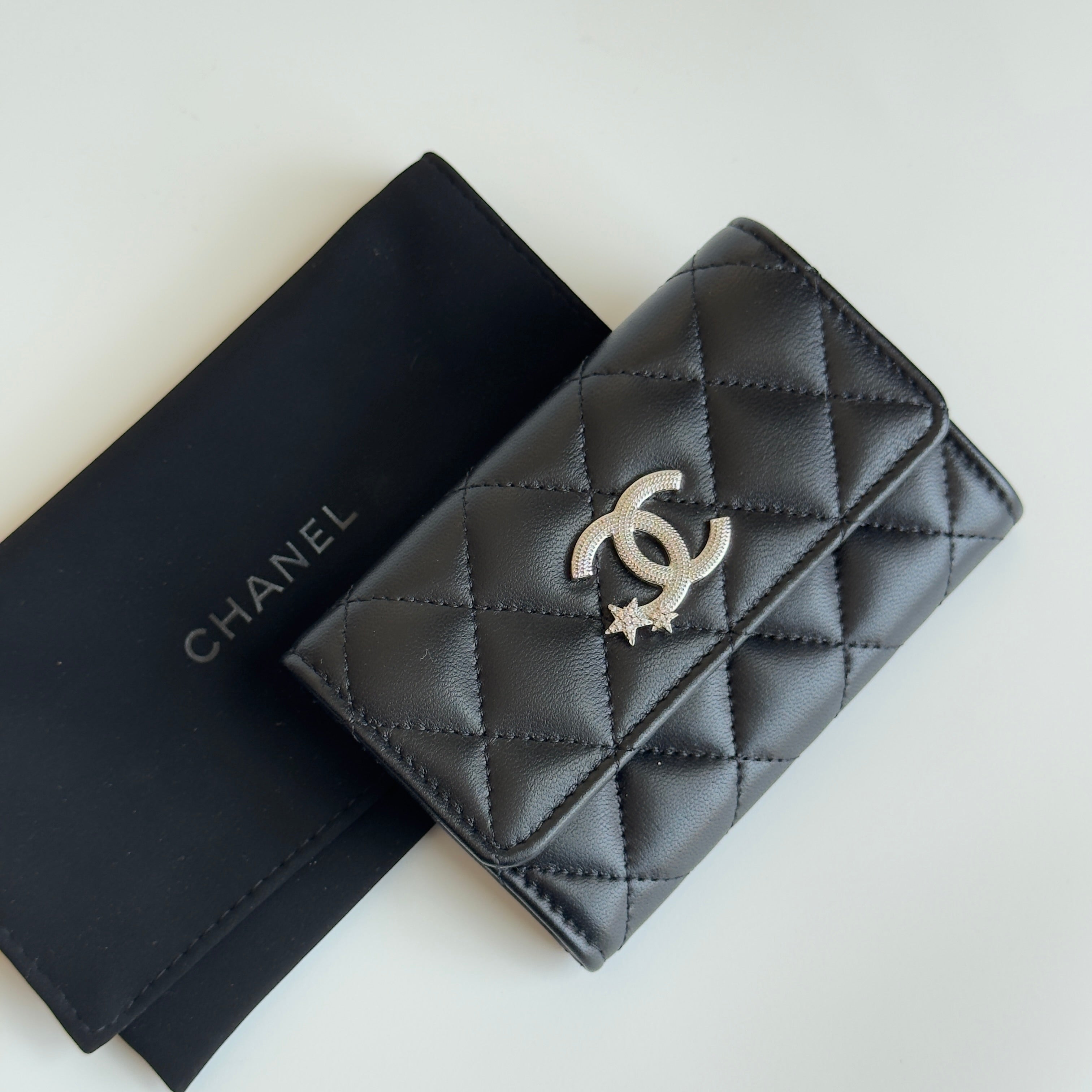 Chanel Classic Quilted Card Holder - Queen May