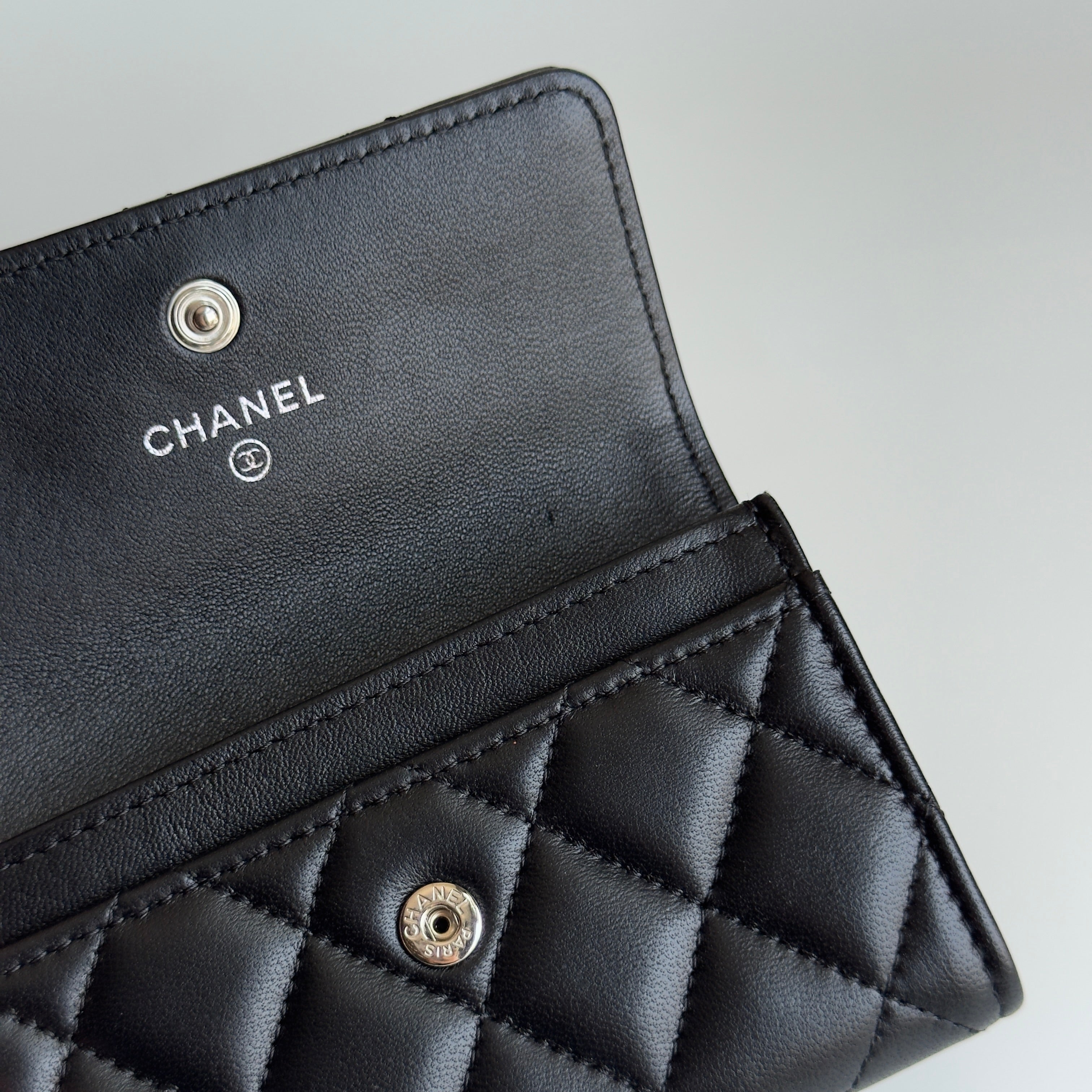 Chanel Classic Quilted Card Holder - Queen May