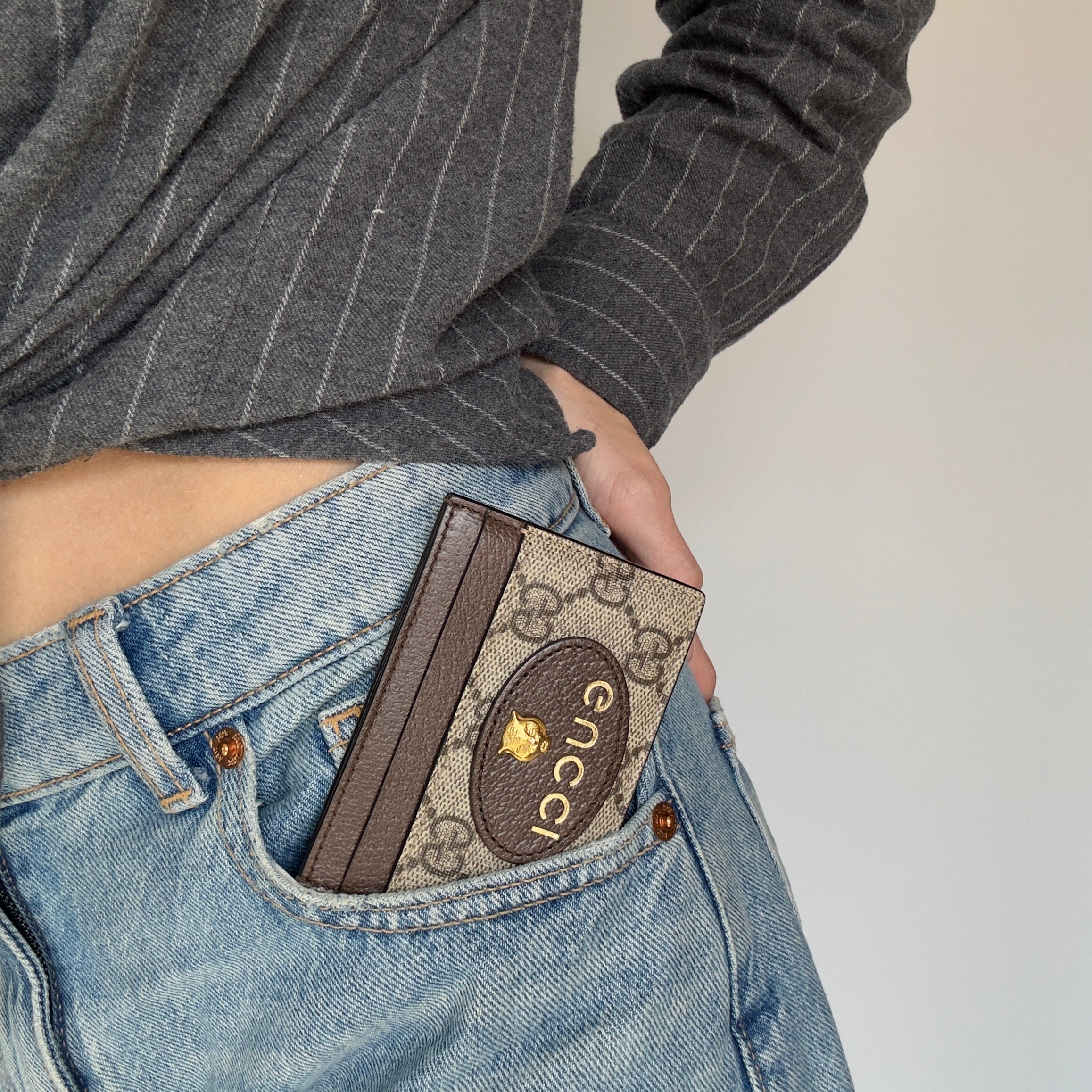 Gucci Supreme Cardholder - Queen May