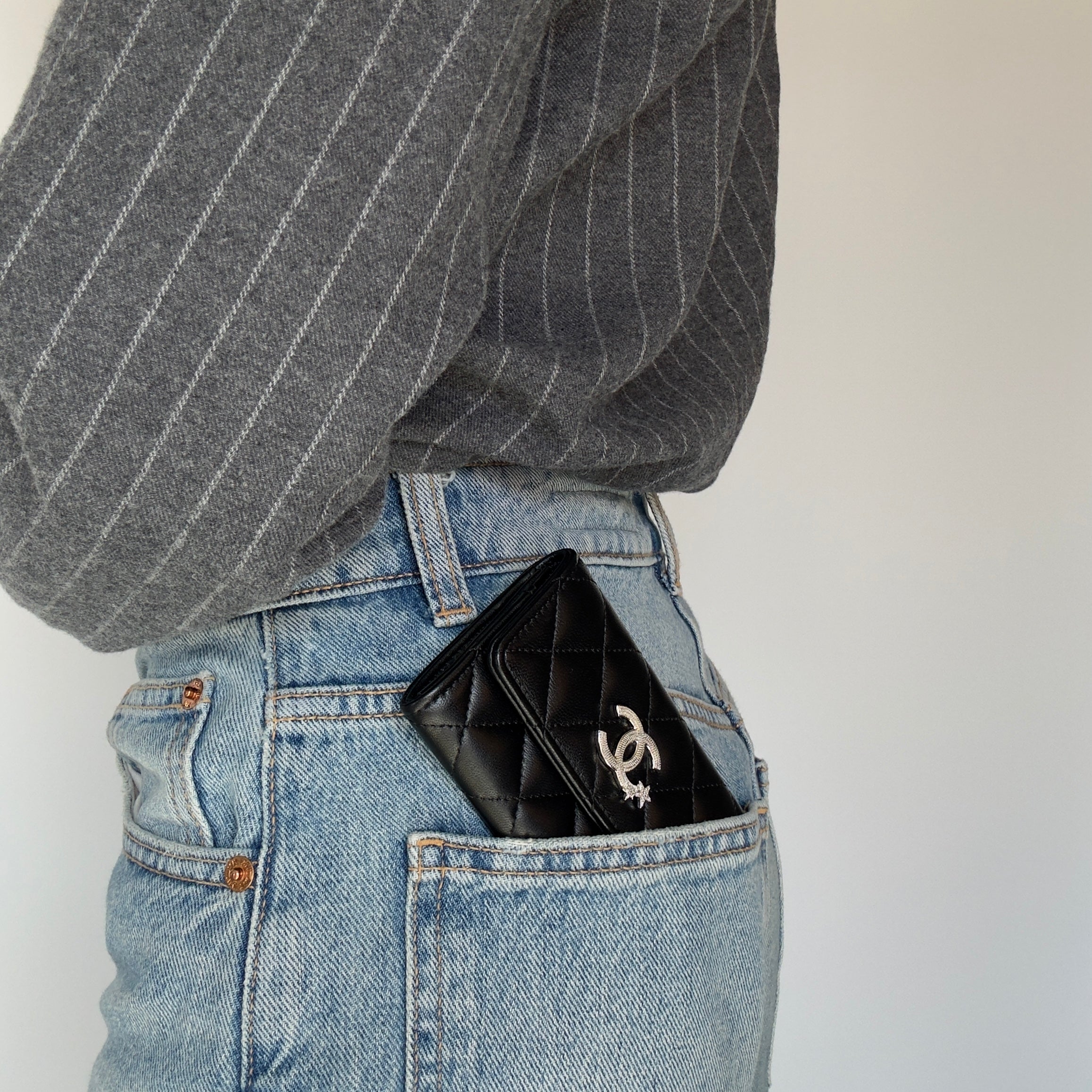 Chanel Classic Quilted Card Holder - Queen May